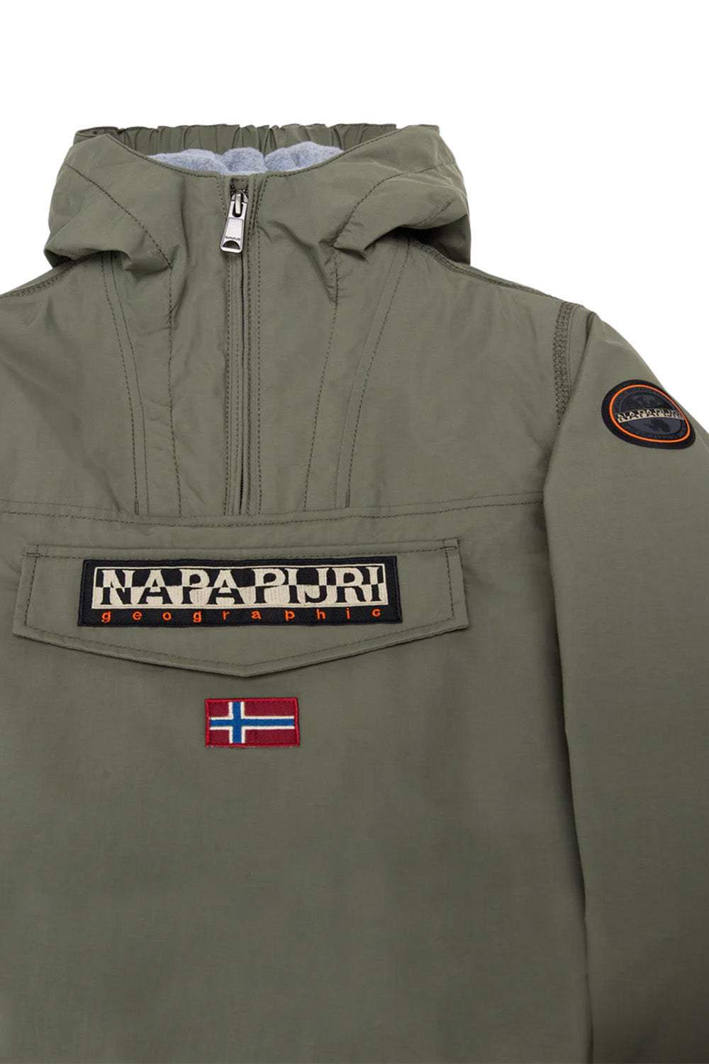 Napapijri-Kids Rainforest Yeşil Çocuk Mont-Mont-6-Milagron.com