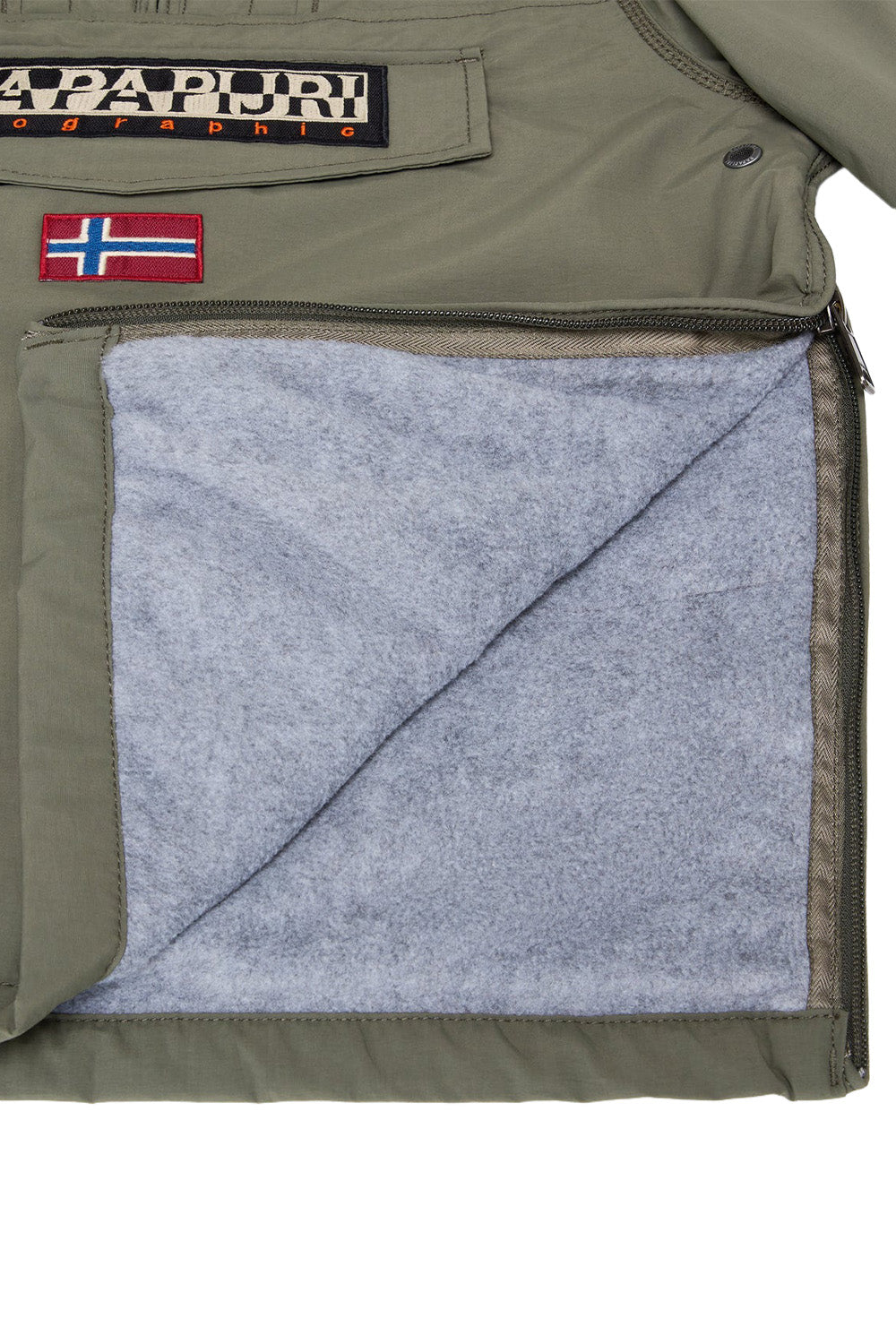 Napapijri-Kids Rainforest Yeşil Çocuk Mont-Mont-8-Milagron.com