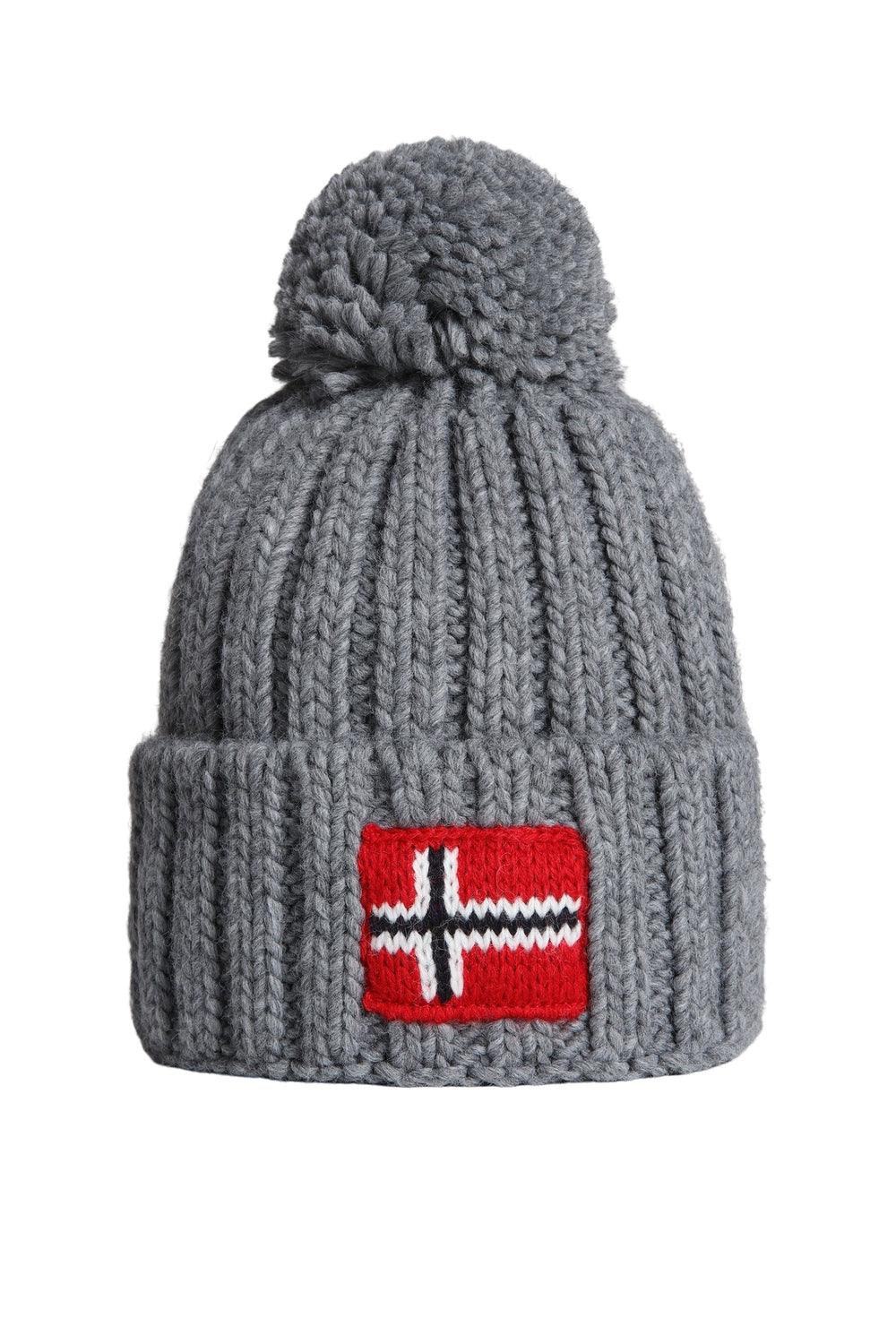 Napapijri-Kids Semiury 6 Medium Grey Melange-Bere-1-Milagron.com