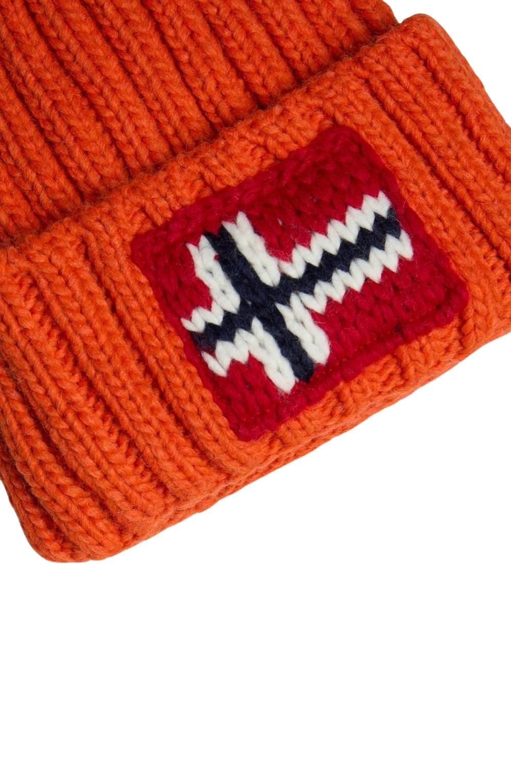 Napapijri-Kids Semiury 6 Orange Red-Bere-4-Milagron.com