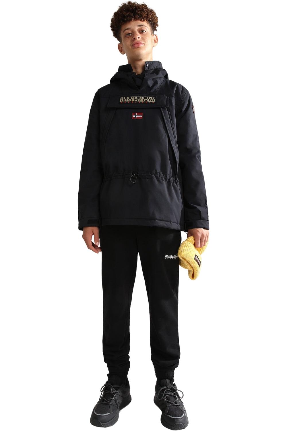 Napapijri-Kids Skidoo 4 Black-Deri Mont-5-Milagron.com