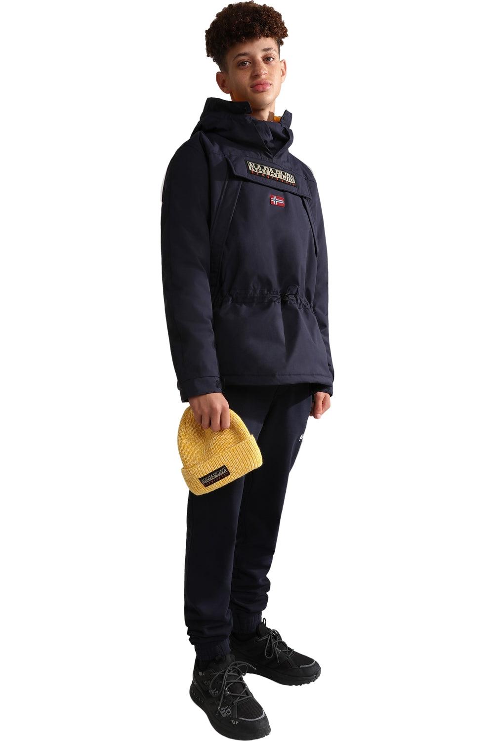 Napapijri-Kids Skidoo 4 Blue Marine-Deri Mont-3-Milagron.com