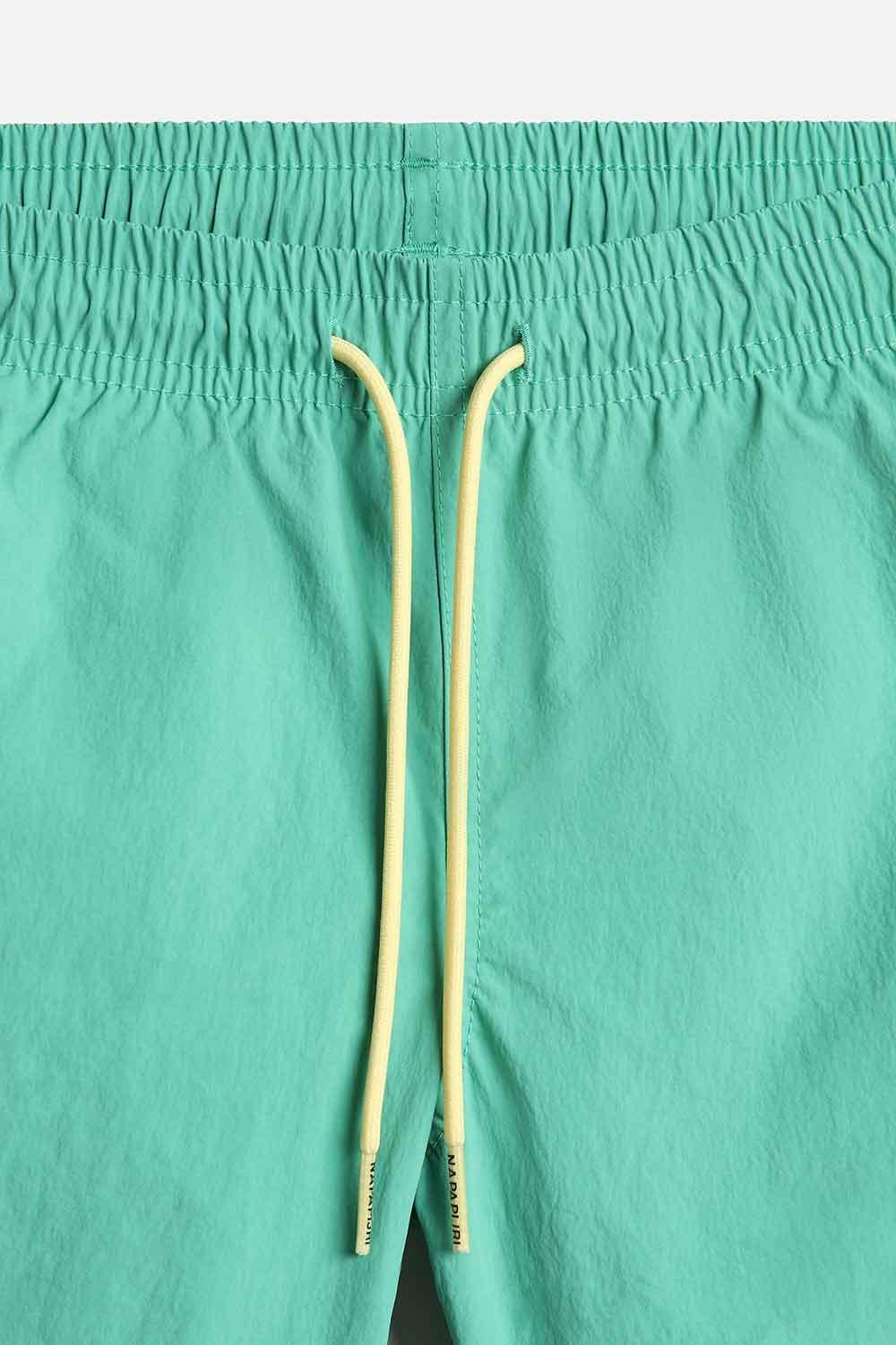 Napapijri-Kids V-Box Green Spruce-Mayo-2-Milagron.com