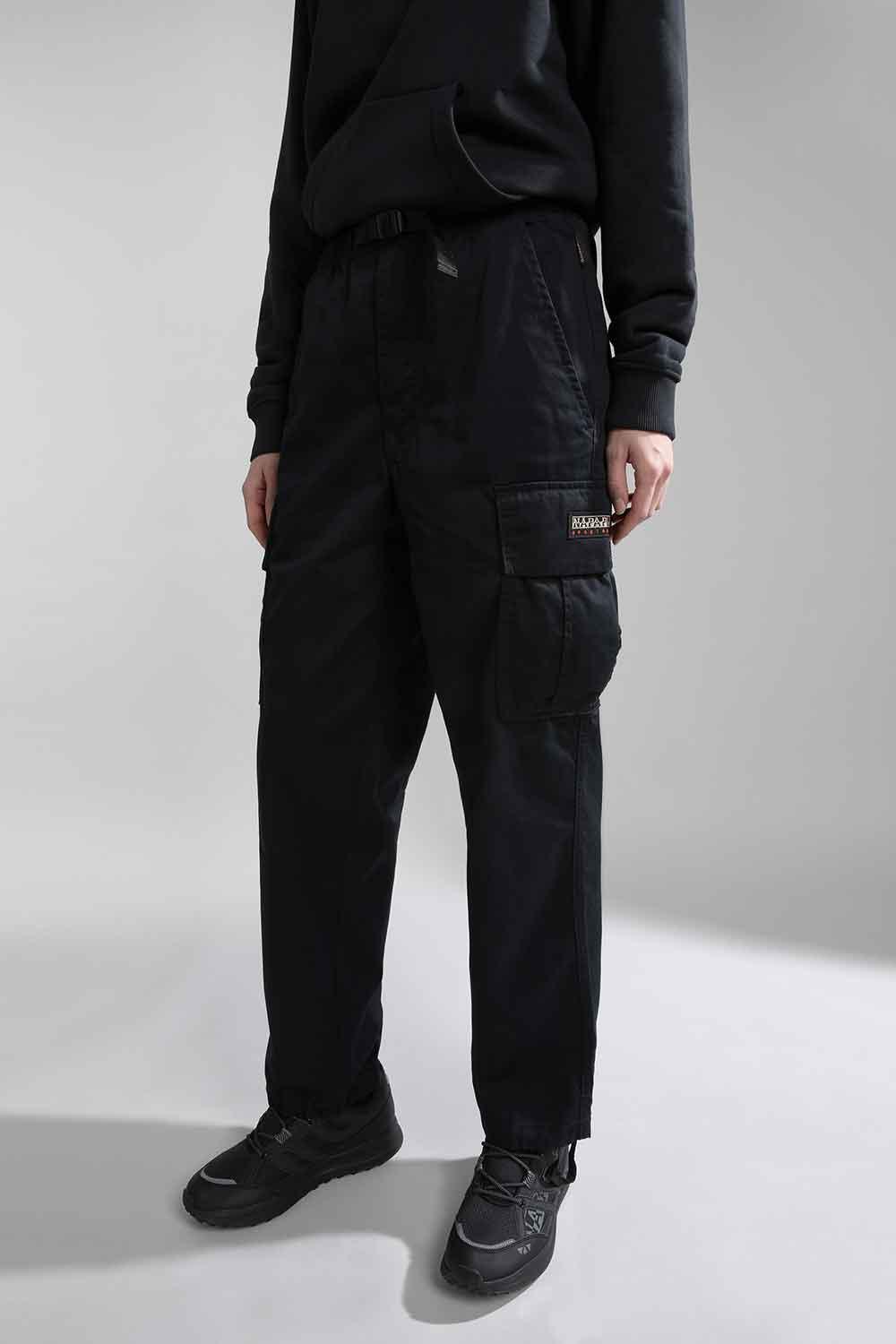 Napapijri-M-Dru 1 Black-Pantolon-4-Milagron.com