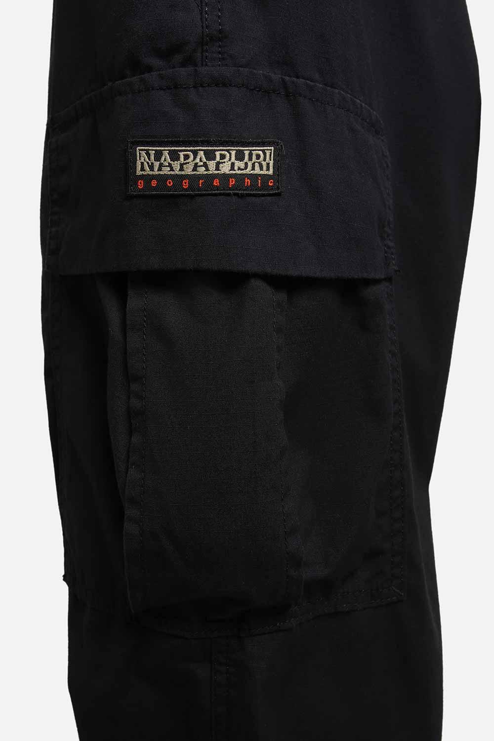 Napapijri-M-Dru Pant Black 041-Pantolon-6-Milagron.com