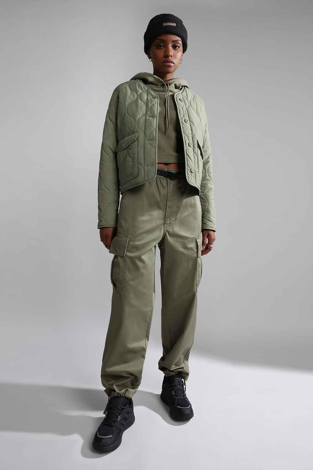 Napapijri-M-Dru Pant Green Lichen-Pantolon-3-Milagron.com