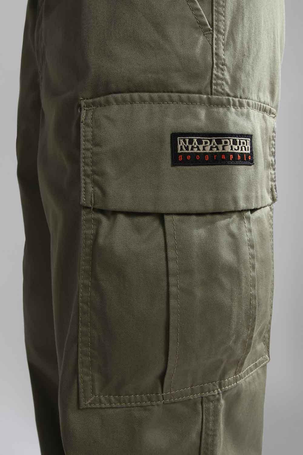 Napapijri-M-Dru Pant Green Lichen-Pantolon-7-Milagron.com