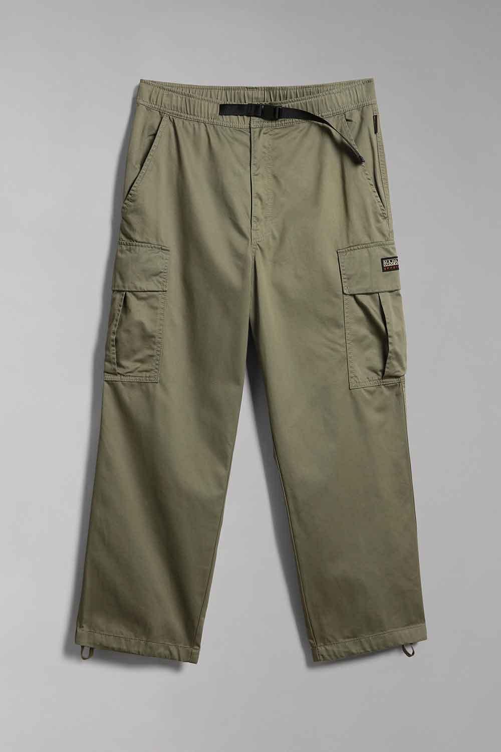 Napapijri-M-Dru Pant Green Lichen-Pantolon-9-Milagron.com