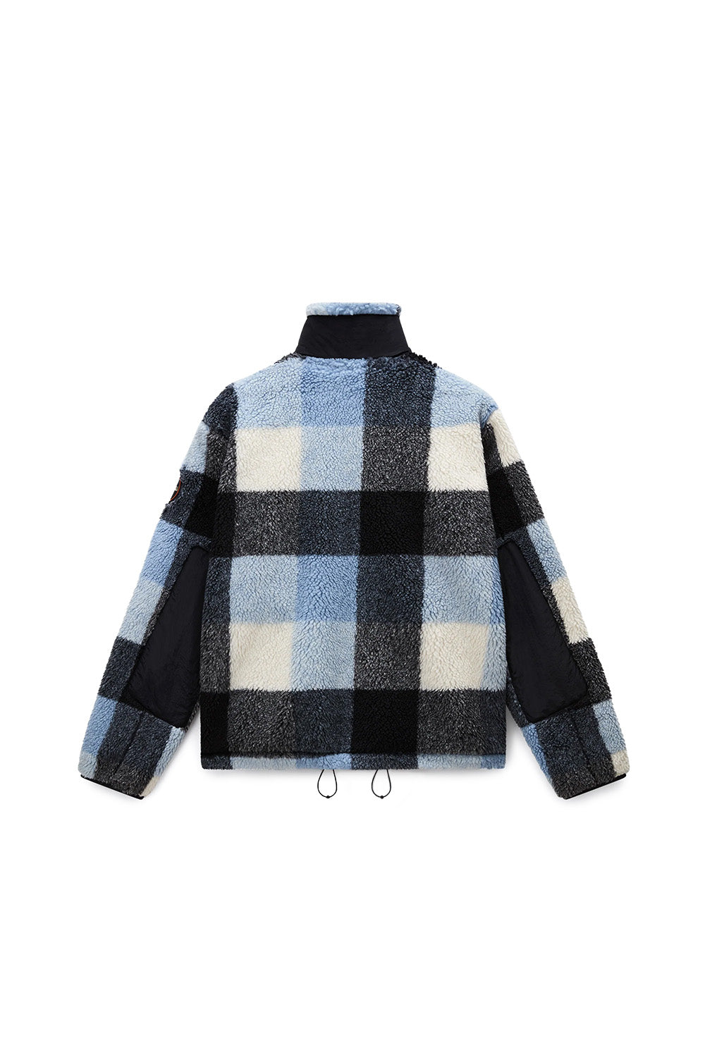 Montepiana Check Cby Relaxed Fit Fermuarlı Peluş Mont - 1