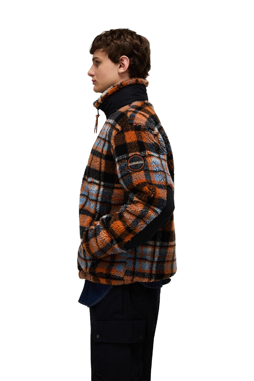 Montepiana Relaxed Fit Fermuarlı Peluş Mont - 3