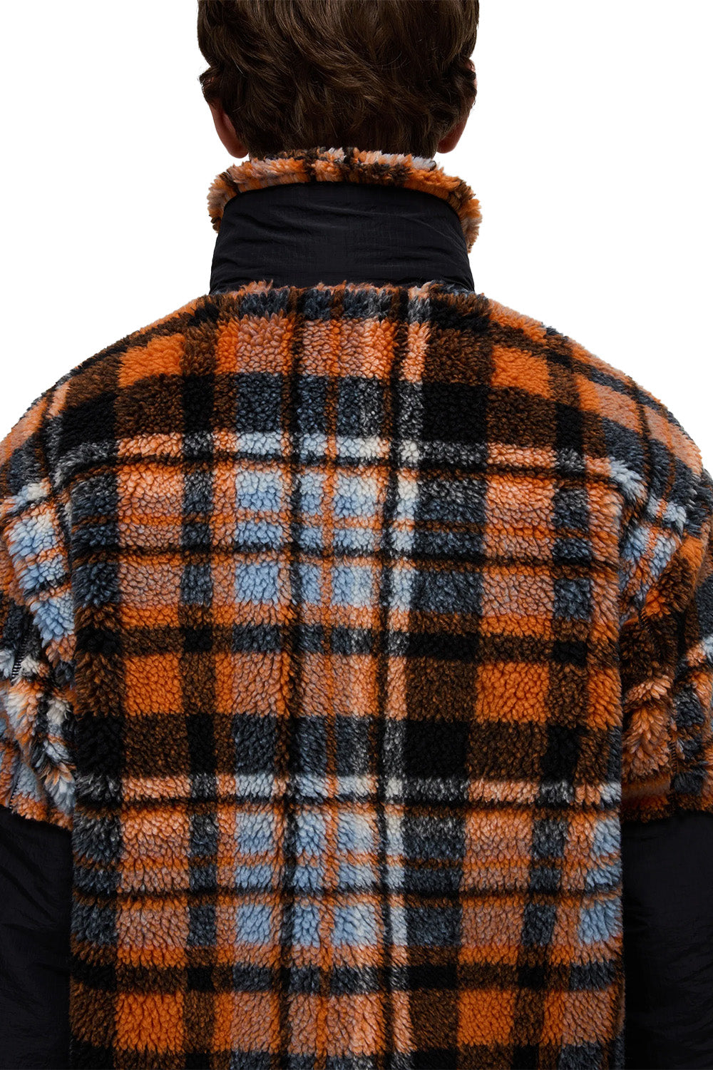 Montepiana Relaxed Fit Fermuarlı Peluş Mont - 7