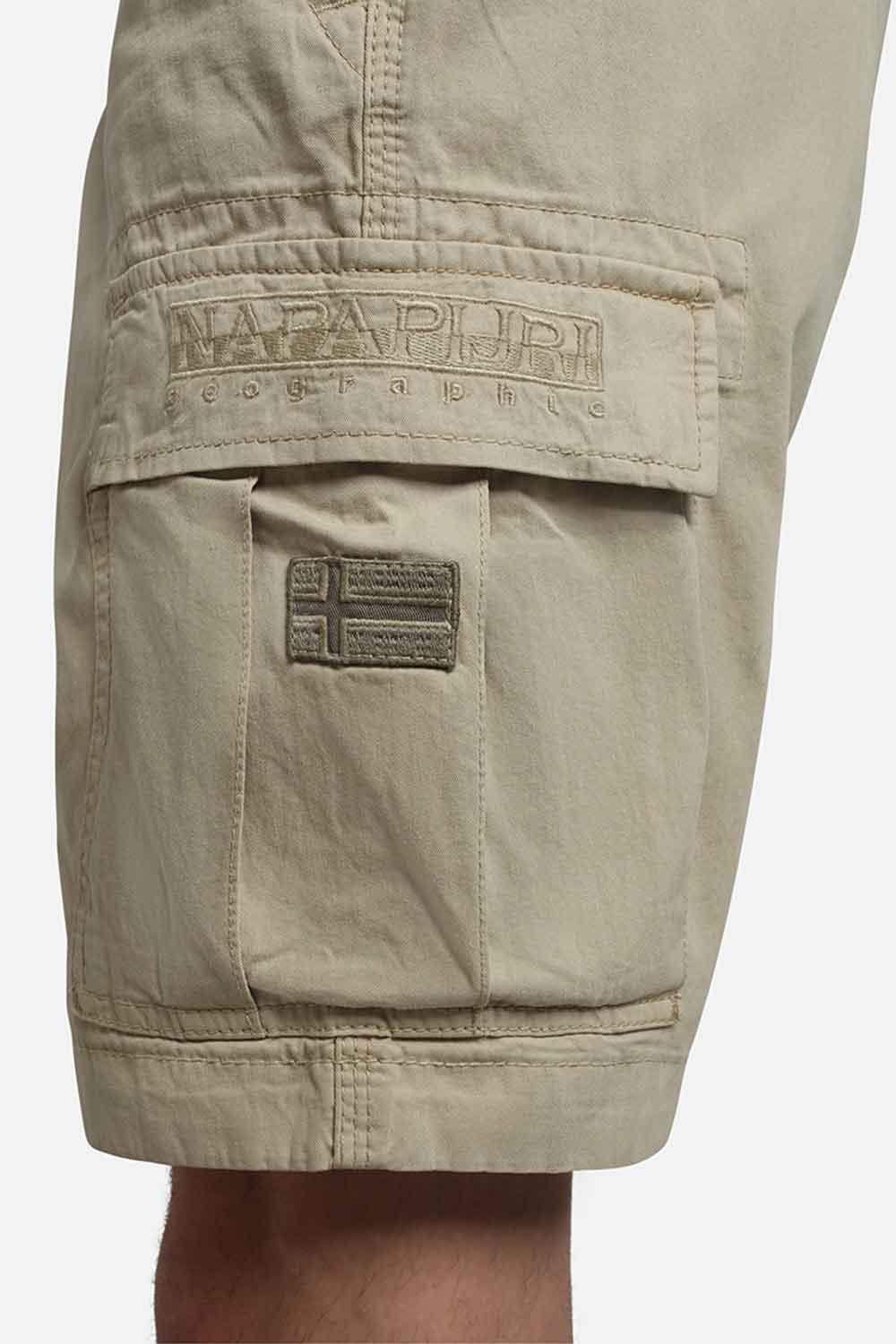 Napapijri-N-Nus Green Eucalypt-Şort-3-Milagron.com