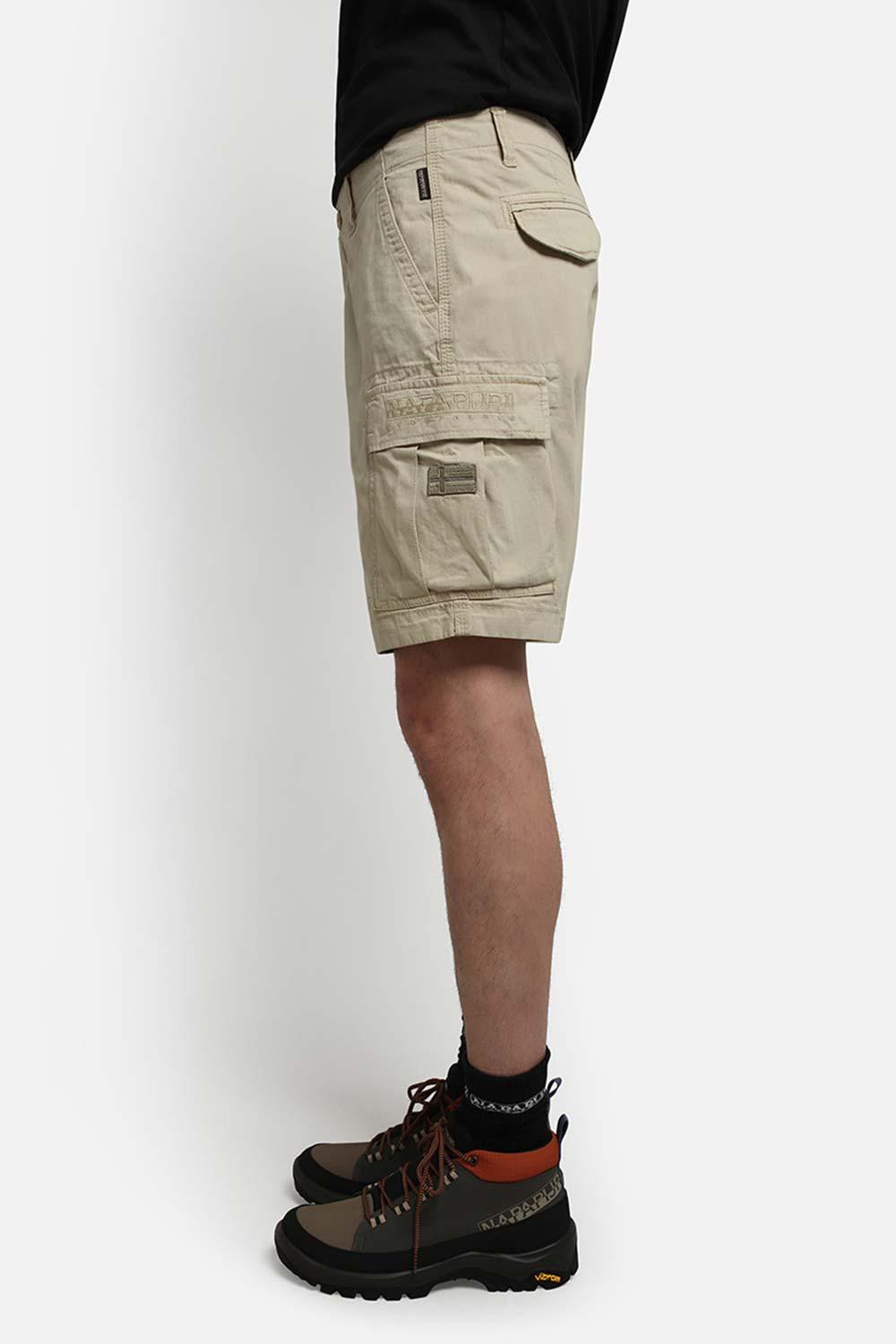 Napapijri-N-Nus Green Eucalypt-Şort-5-Milagron.com