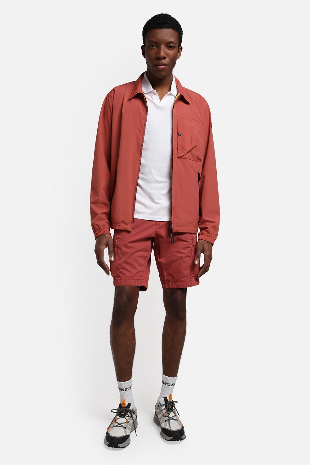 Napapijri-N-Nus Red Marsala 1-Şort-1-Milagron.com