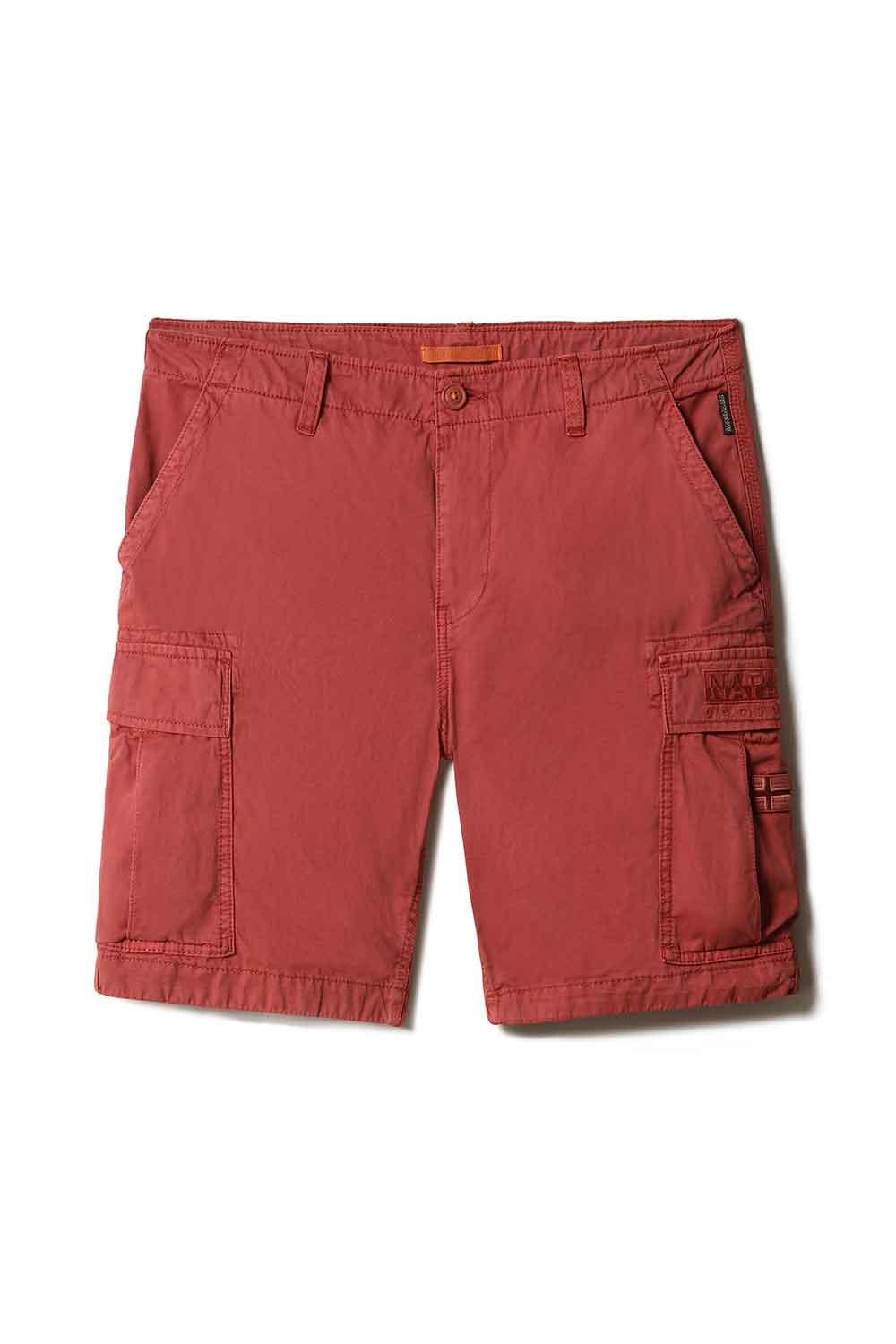 Napapijri-N-Nus Red Marsala 1-Şort-2-Milagron.com