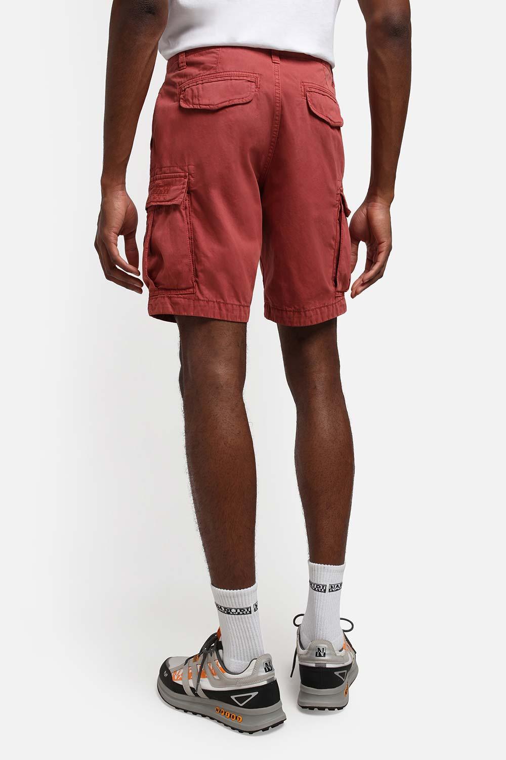 Napapijri-N-Nus Red Marsala 1-Şort-4-Milagron.com