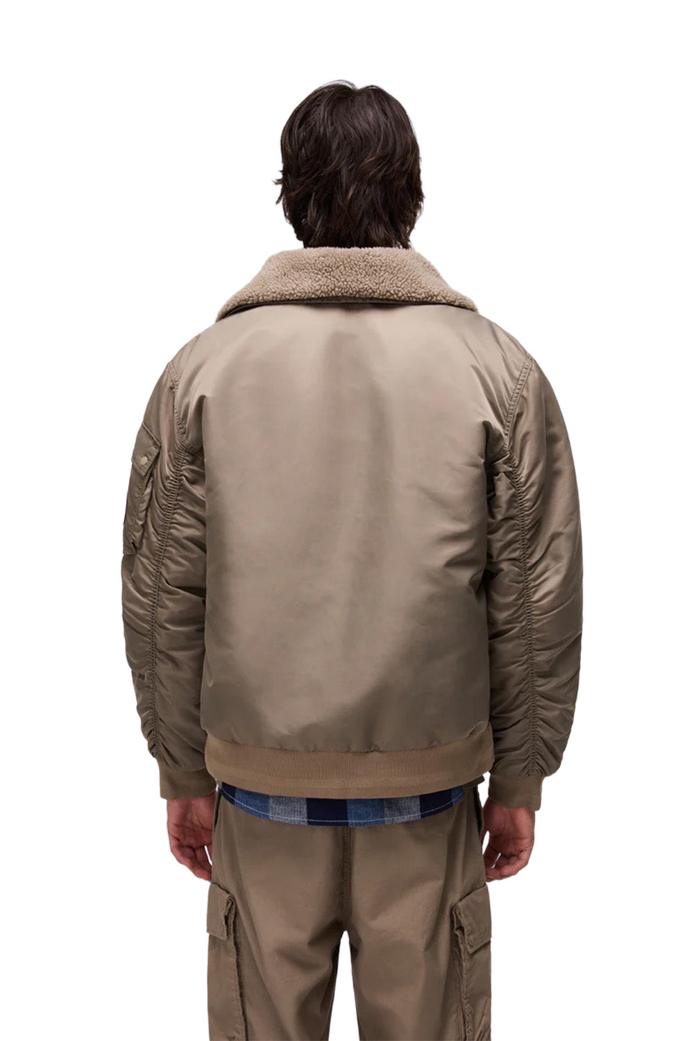 Napapijri-Nemes Fallen Rock Erkek Haki Bomber Mont-Mont-8-Milagron.com