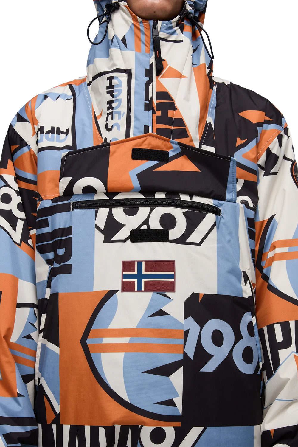 Napapijri-Rainforest Next Anorak Jacket Çok Renkli Erkek Mont-Mont-5-Milagron.com