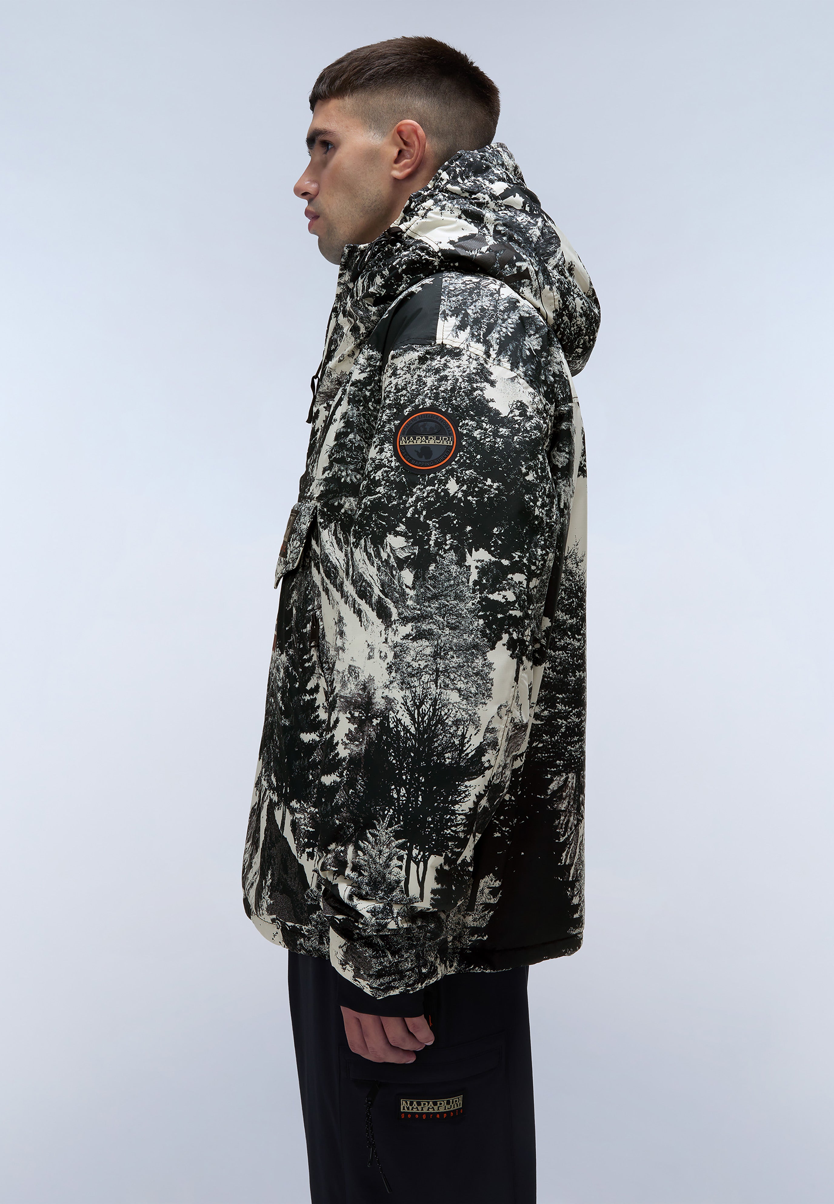 Napapijri-Rainforest Next Aop Det Tr F90-Yağmurluk-4-Milagron.com