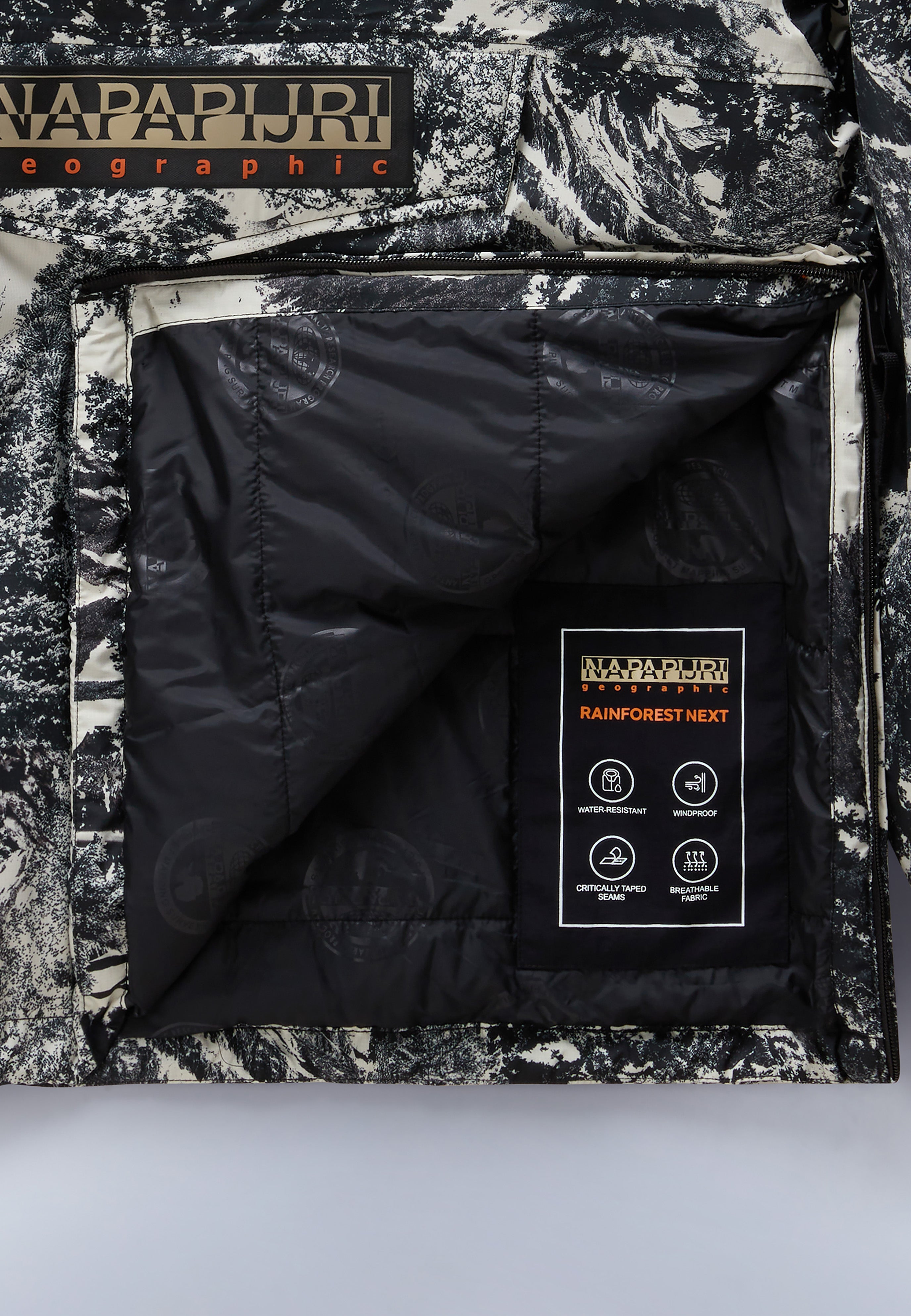 Napapijri-Rainforest Next Aop Det Tr F90-Yağmurluk-8-Milagron.com