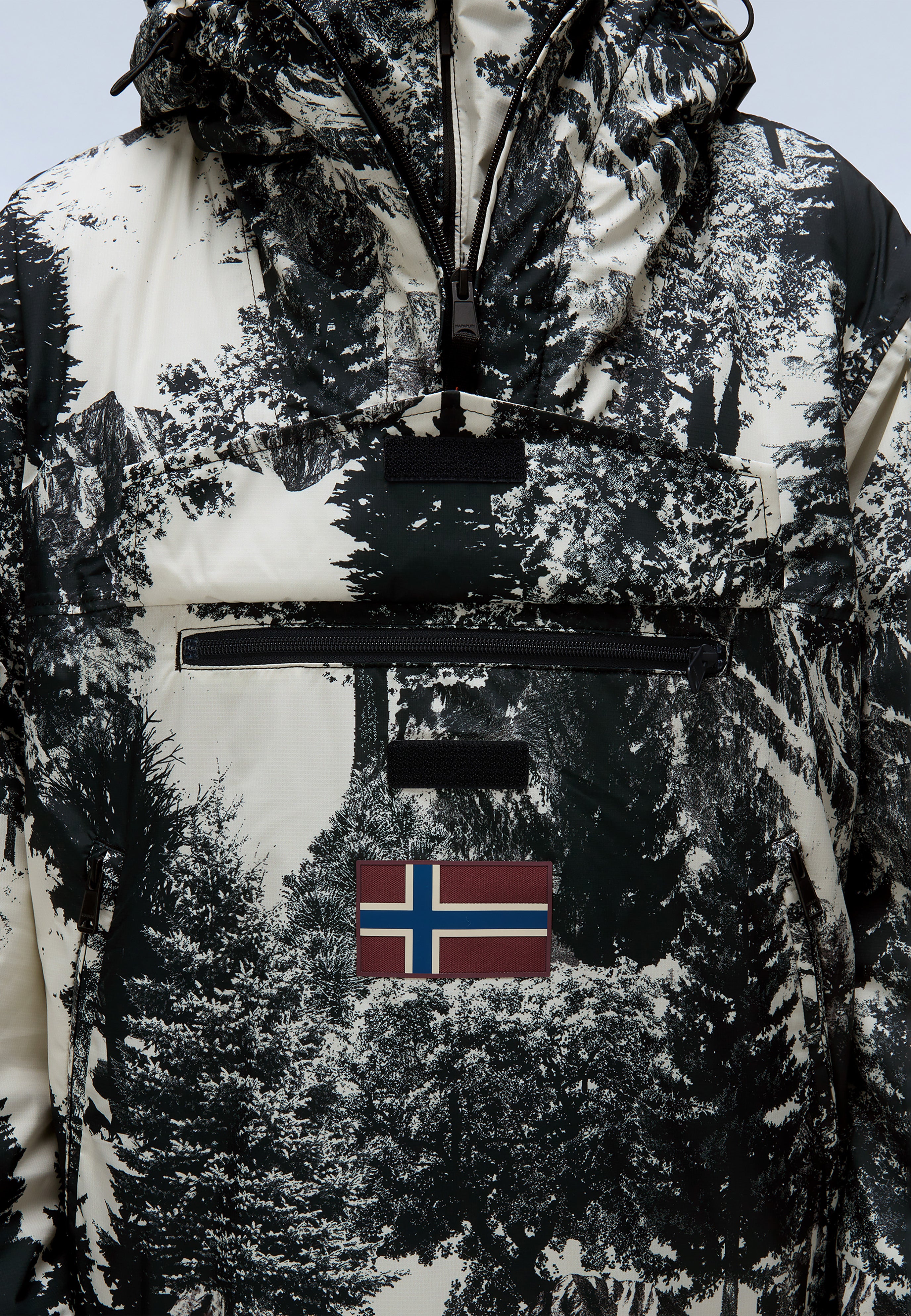 Napapijri-Rainforest Next Aop Det Tr F90-Yağmurluk-9-Milagron.com