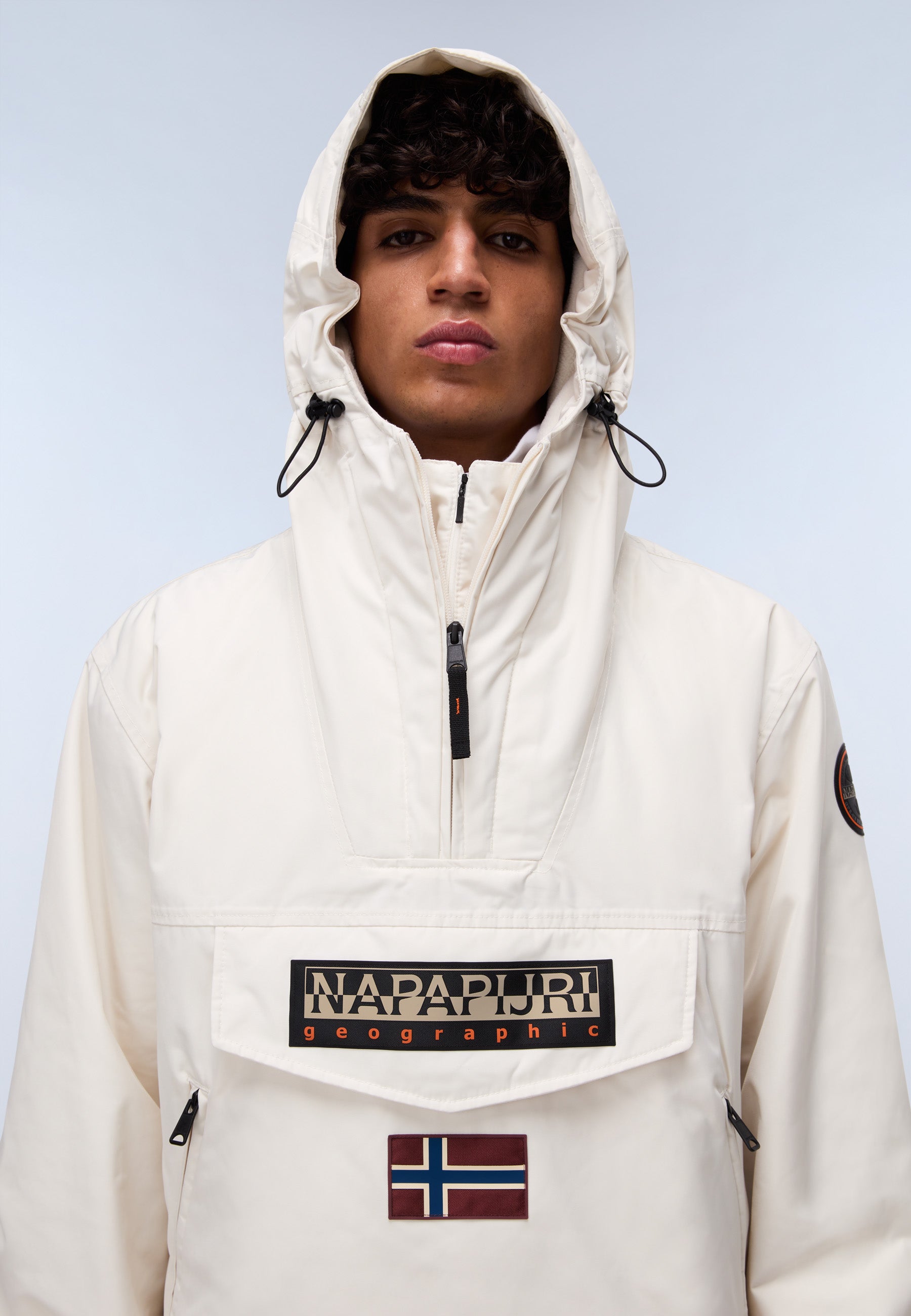 Napapijri-Rainforest Next Beige Dimity Bej Mont-Mont-3-Milagron.com