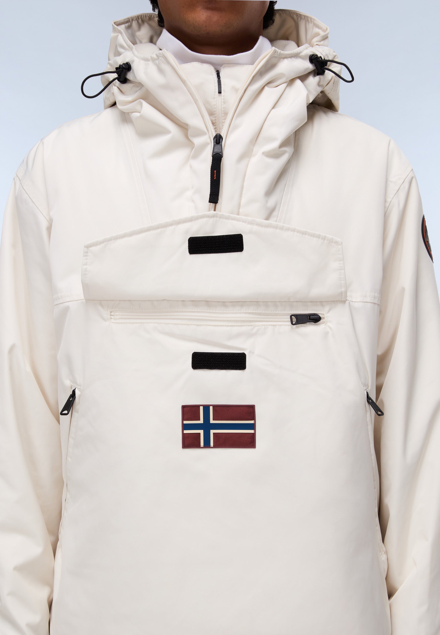 Napapijri-Rainforest Next Beige Dimity Bej Mont-Mont-7-Milagron.com