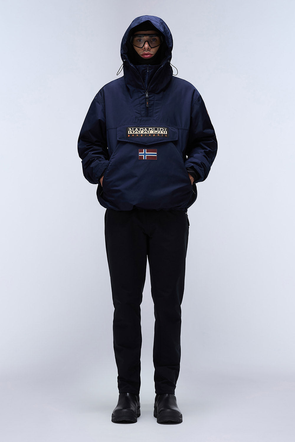 Napapijri-Rainforest Next Blu Marine-Yağmurluk-2-Milagron.com