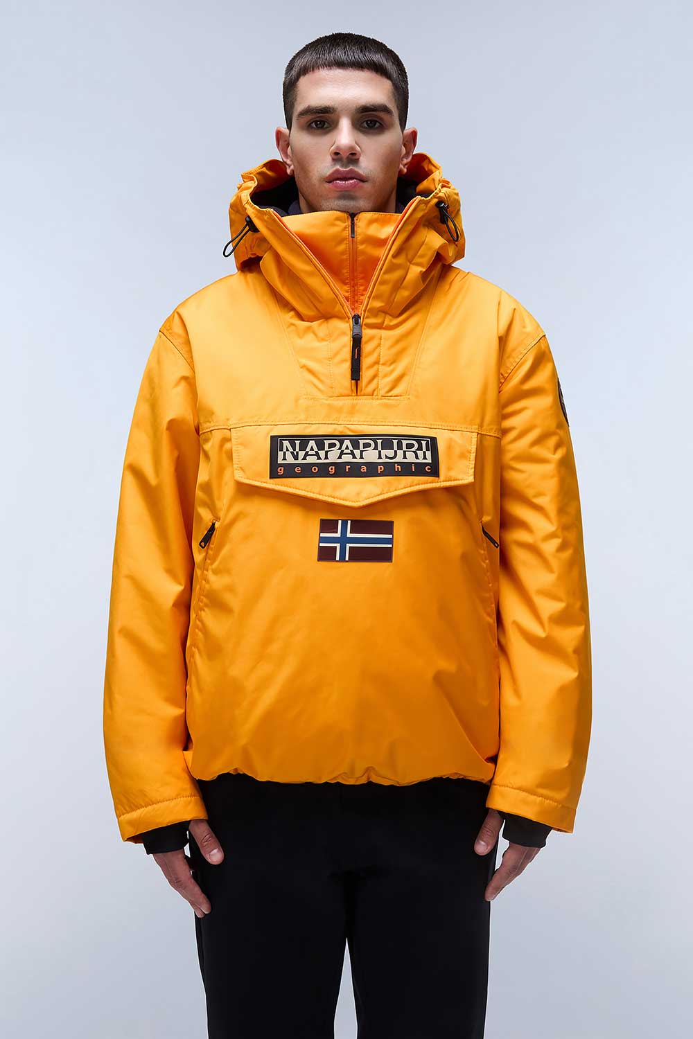 Napapijri-Rainforest Next Orange Marigold-Yağmurluk-1-Milagron.com