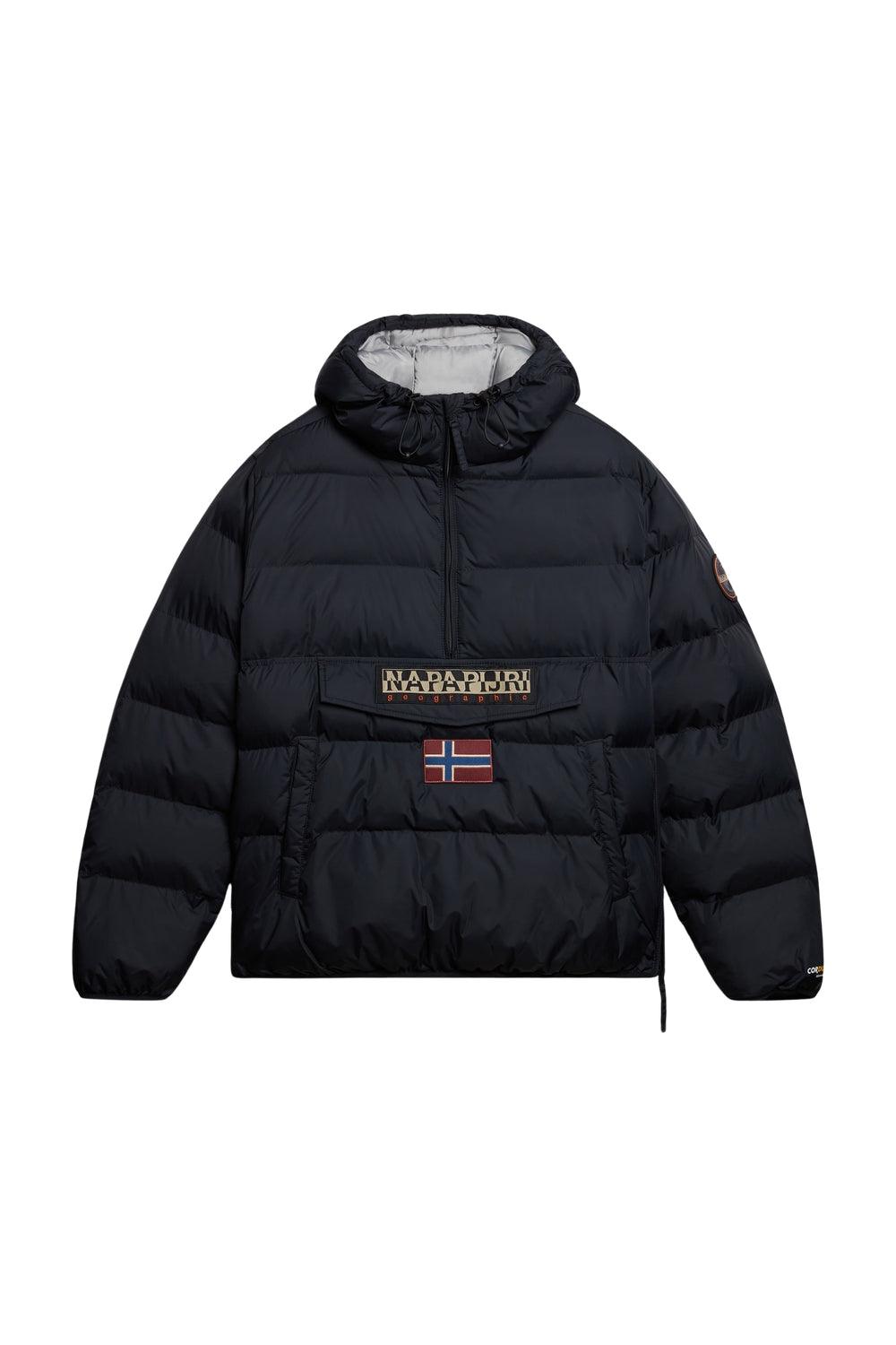 Napapijri-Rainforest Op Wi Puf Black-Yağmurluk-1-Milagron.com