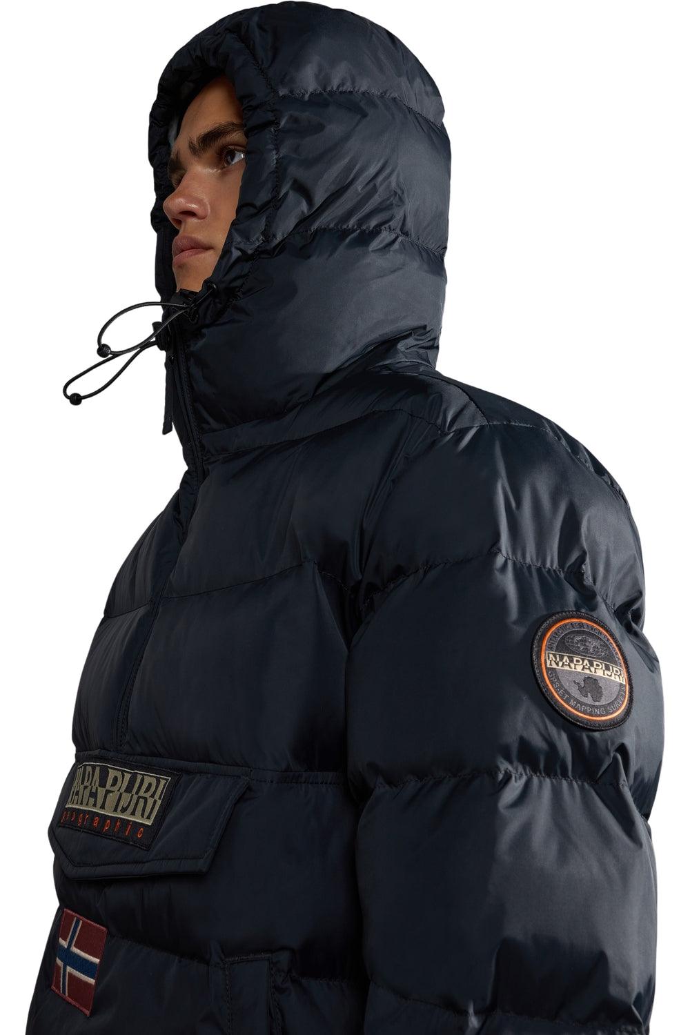 Napapijri-Rainforest Op Wi Puf Black-Yağmurluk-5-Milagron.com