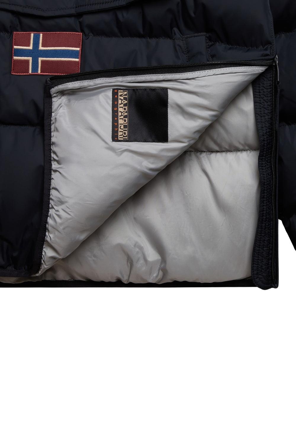 Napapijri-Rainforest Op Wi Puf Black-Yağmurluk-7-Milagron.com