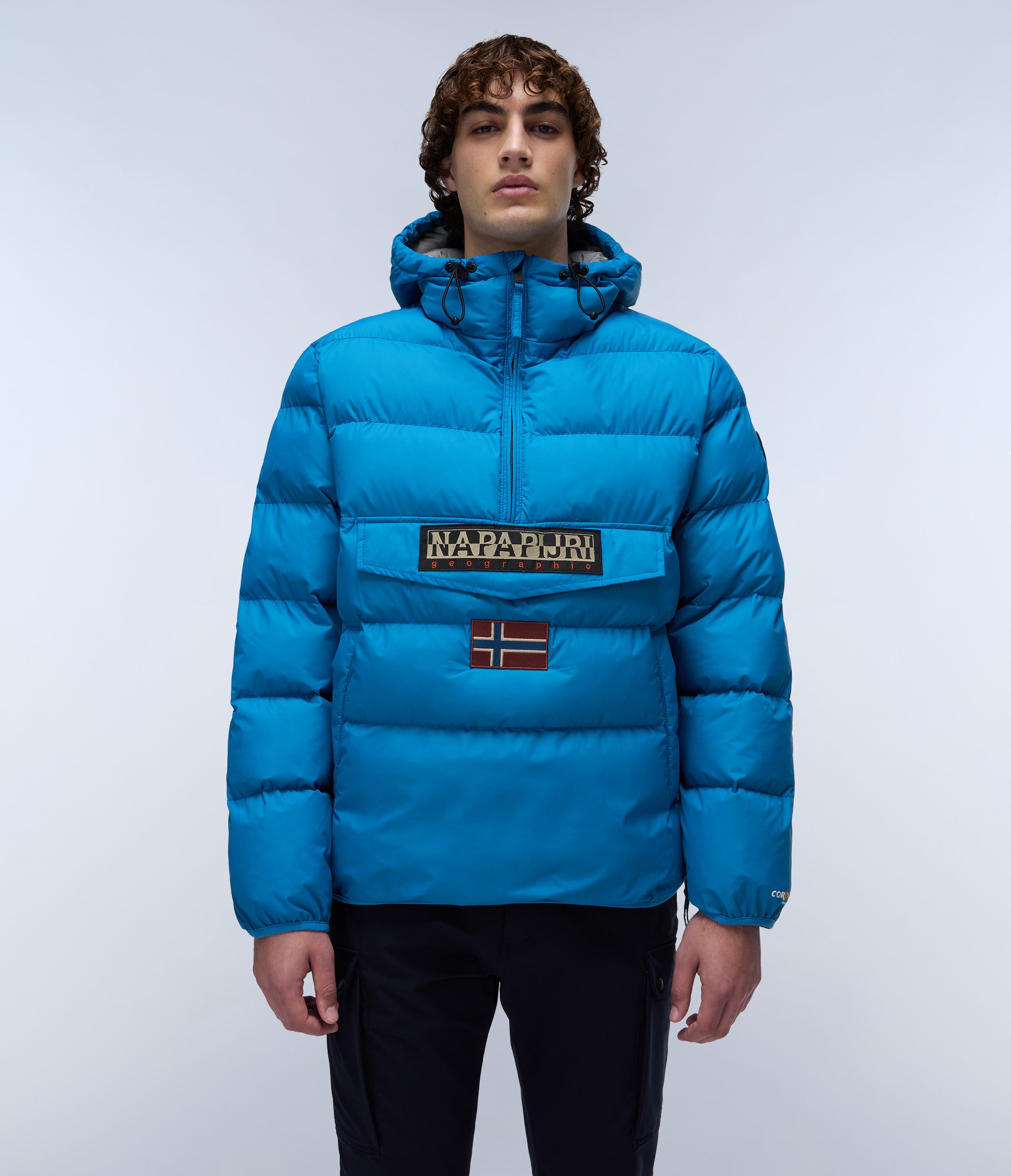 Napapijri-Rainforest Op Wi Puf Blue Sapphire-Yağmurluk-2-Milagron.com