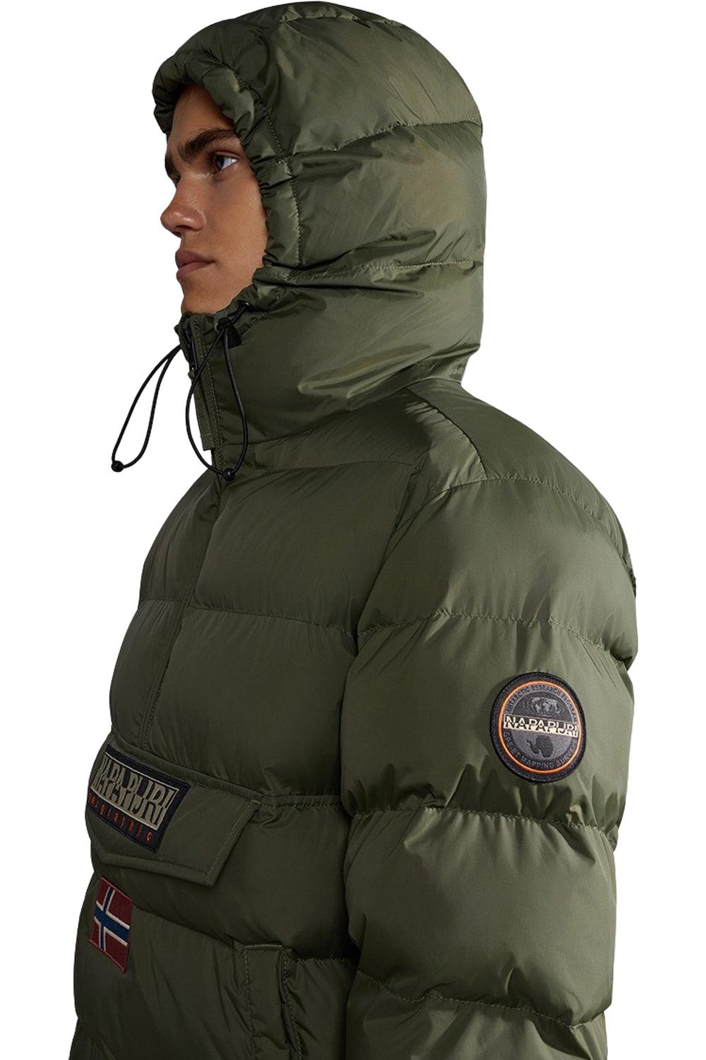 Napapijri-Raınforest Op Wi Puf Green Depths-Yağmurluk-6-Milagron.com