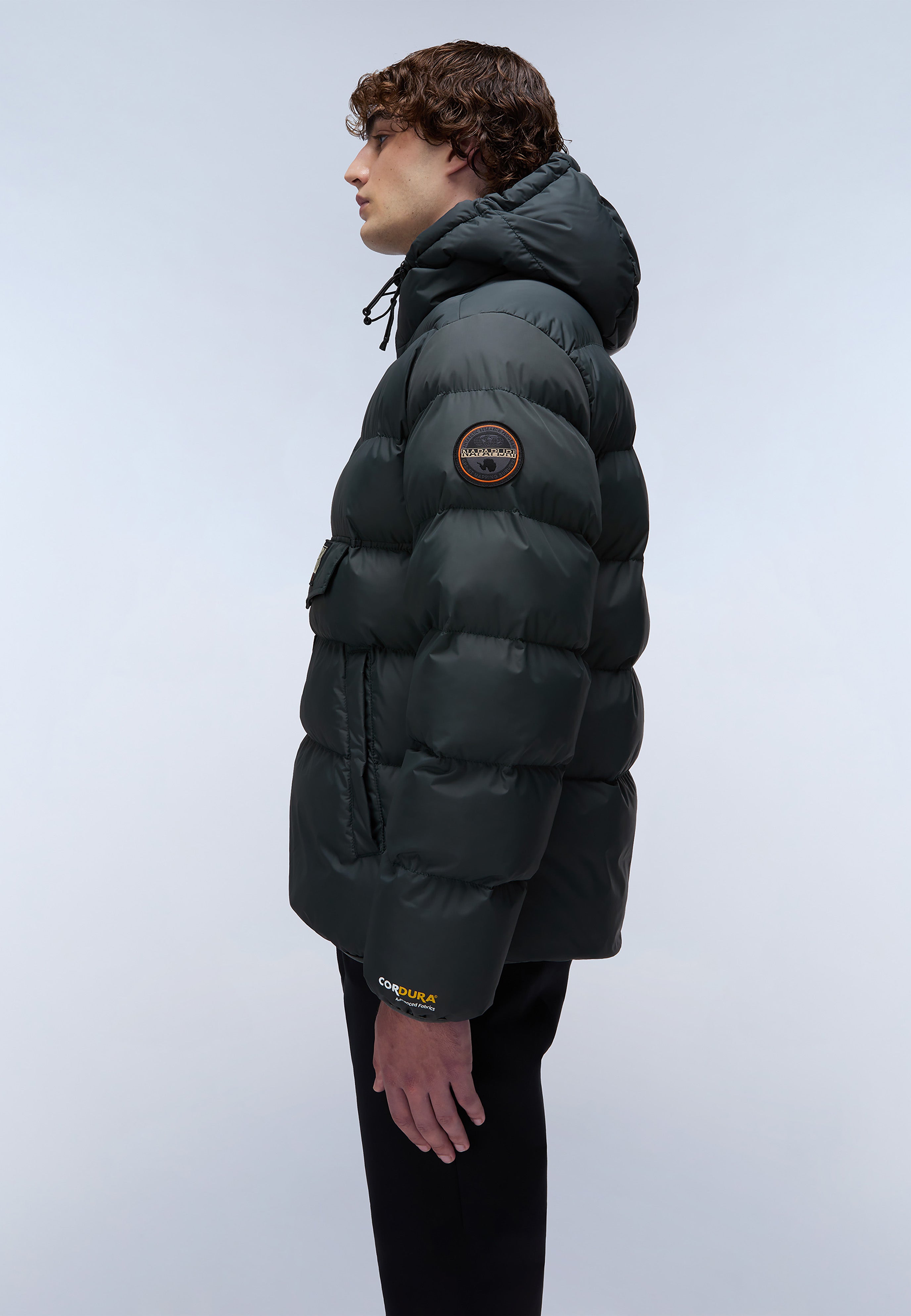 Napapijri-Rainforest Op Wi Puf Green Urban-Yağmurluk-5-Milagron.com