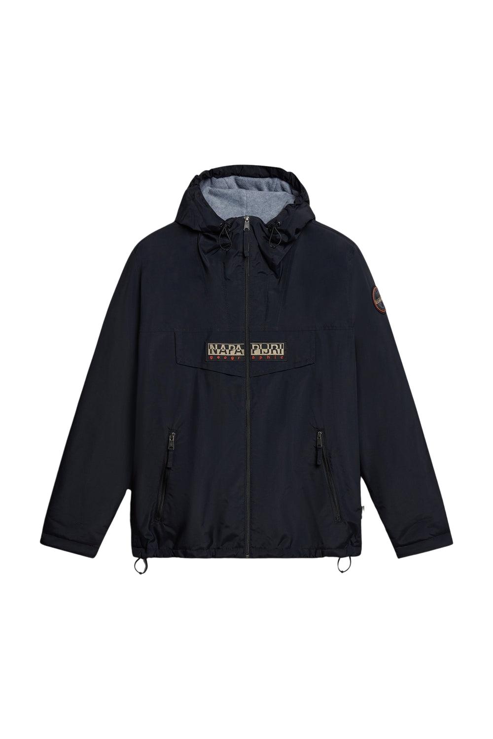 Napapijri-Rainforest Open Wi Black-Yağmurluk-5-Milagron.com