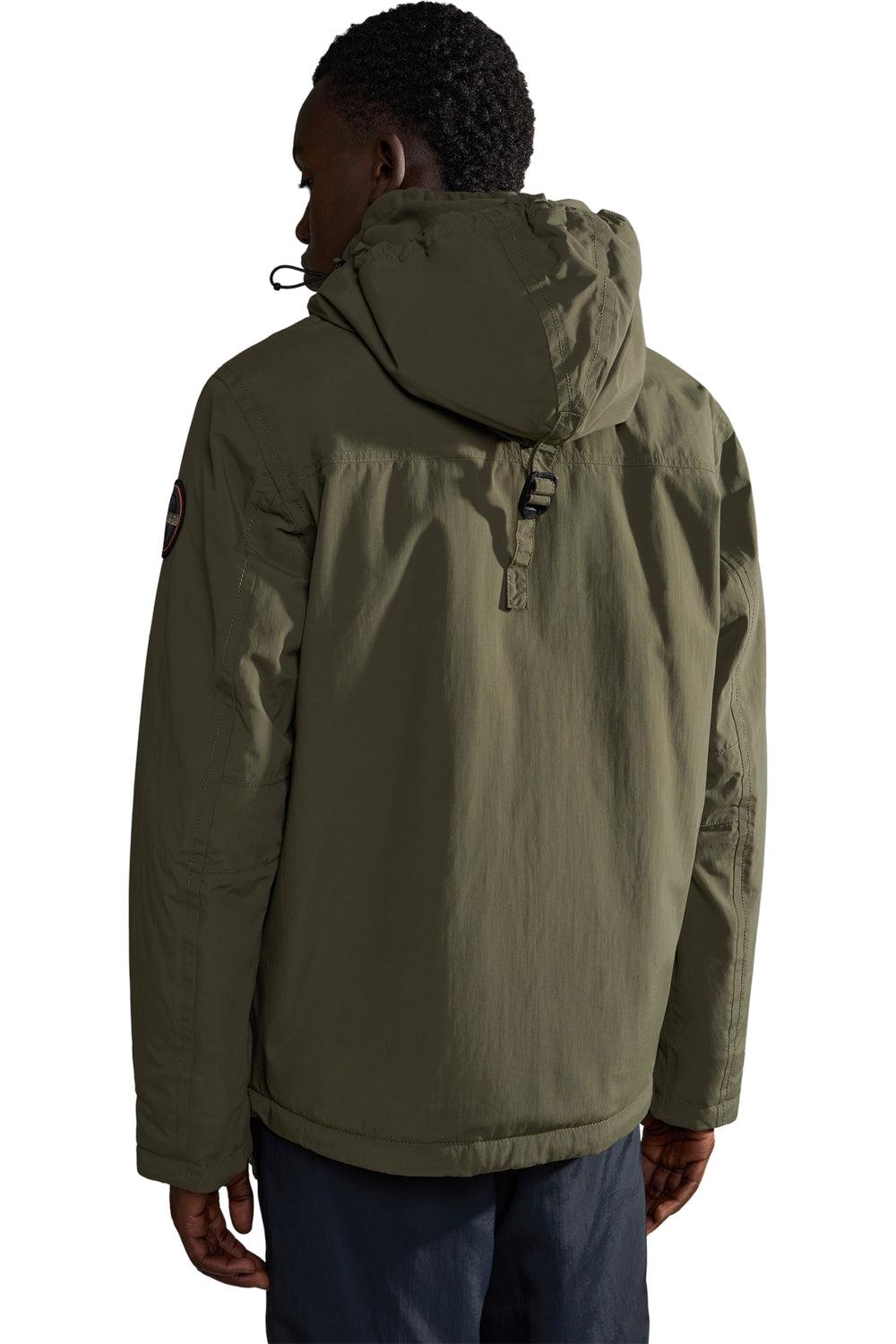 Napapijri-Rainforest Pocket 2 Green Depths-Yağmurluk-2-Milagron.com