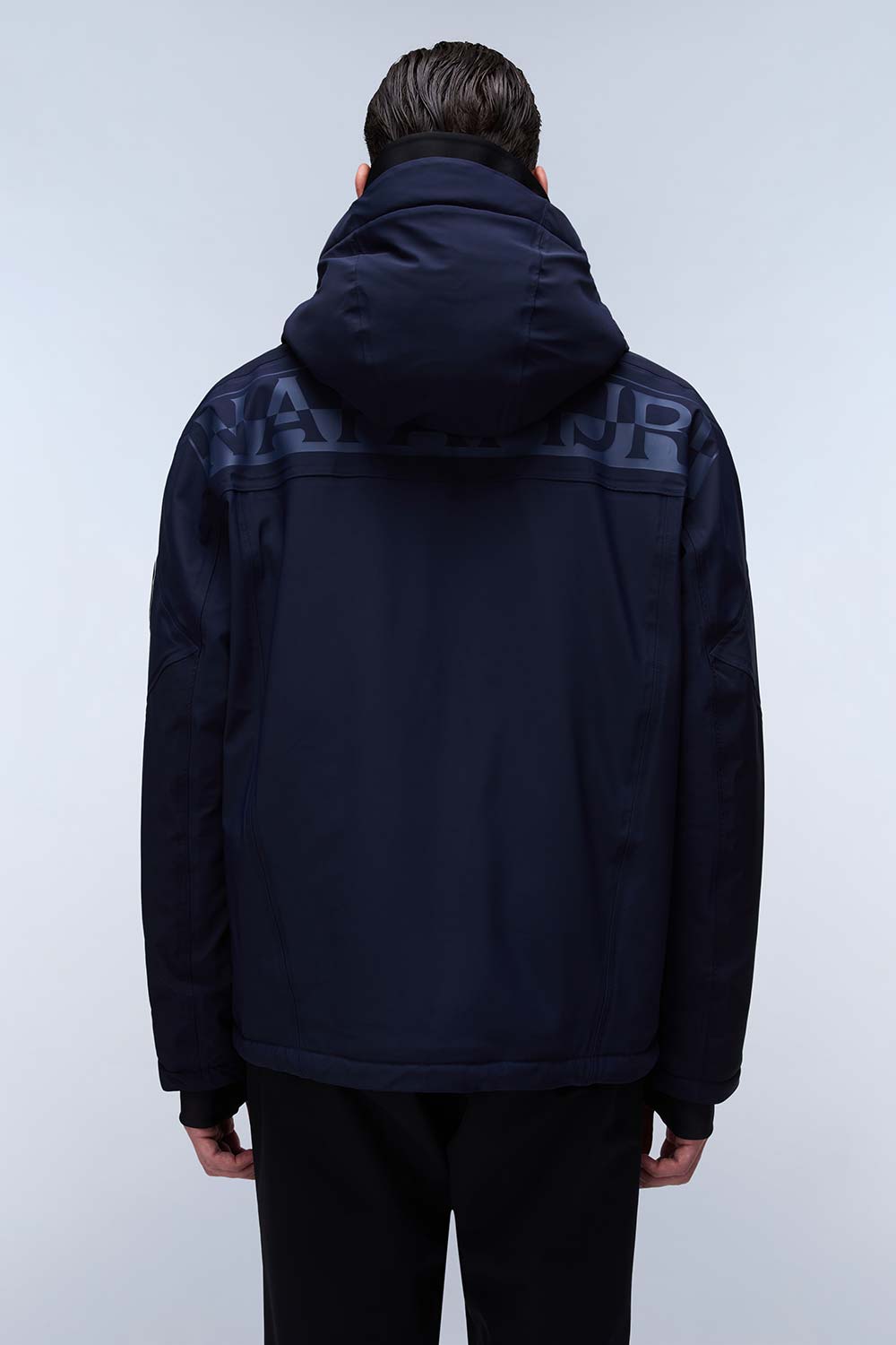 Napapijri-Rainforest Tech Op Black 041-Yağmurluk-5-Milagron.com