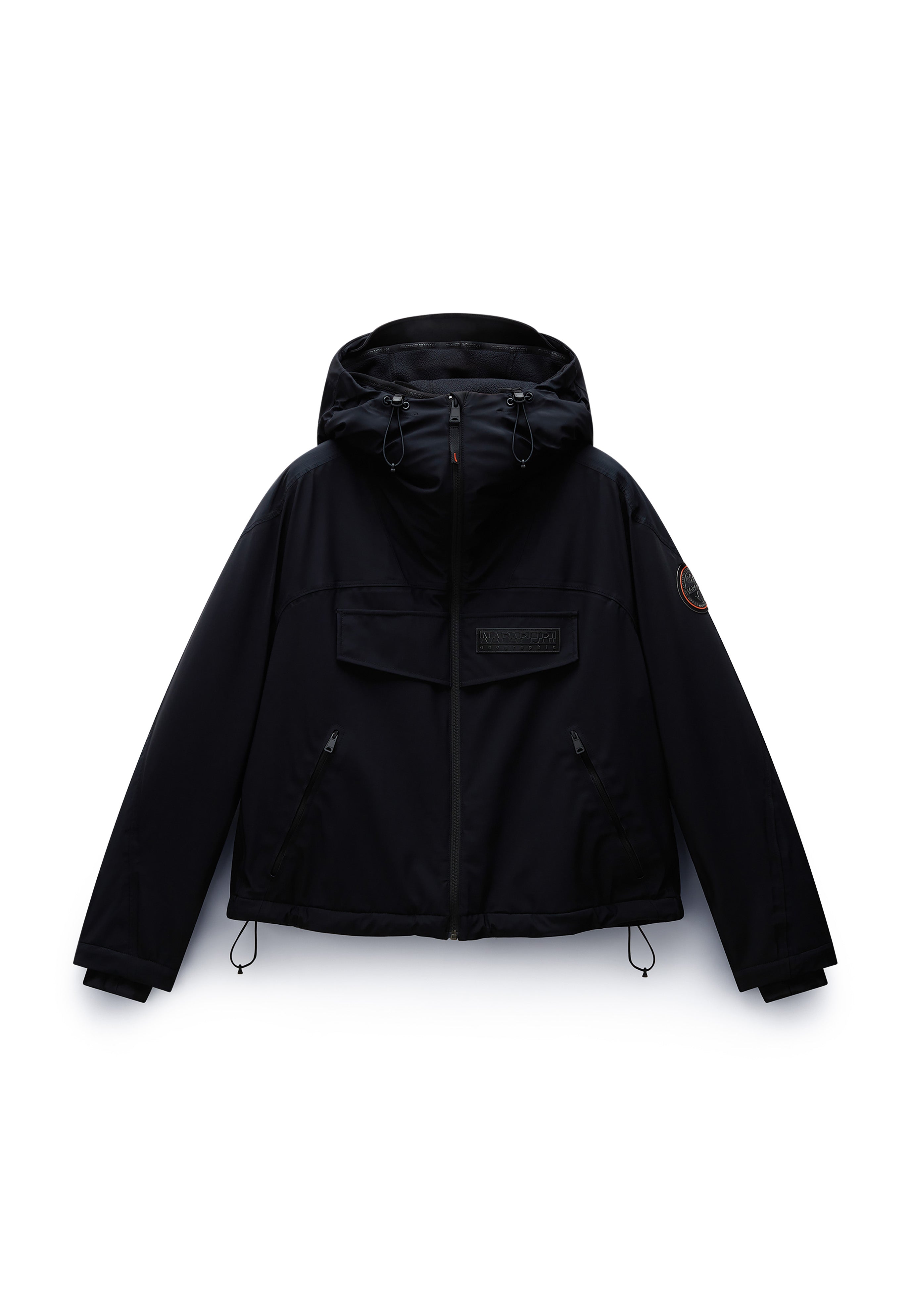 Napapijri-Rainforest Tech W Black-Yağmurluk-7-Milagron.com