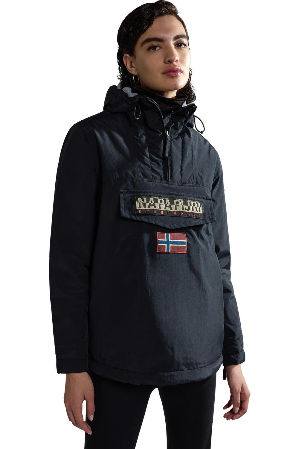 Napapijri-Rainforest W Wint 5 Black-Yağmurluk-1-Milagron.com