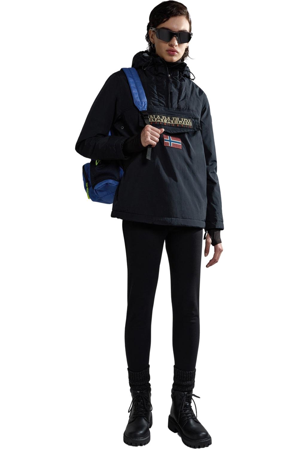 Napapijri-Rainforest W Wint 5 Black-Yağmurluk-3-Milagron.com