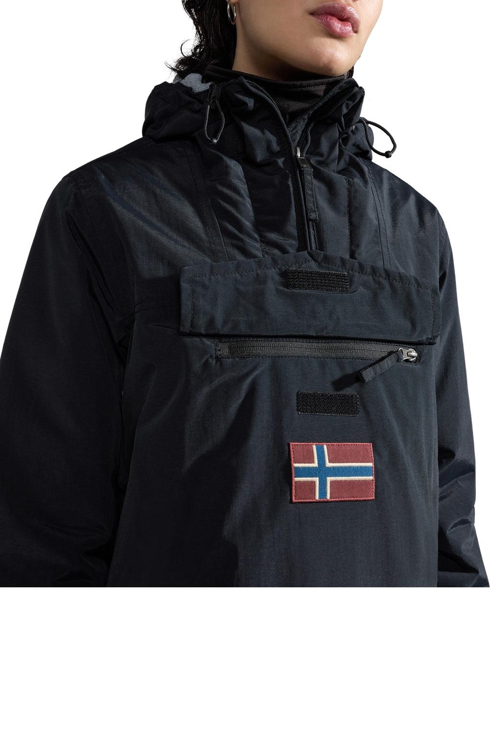 Napapijri-Rainforest W Wint 5 Black-Yağmurluk-5-Milagron.com