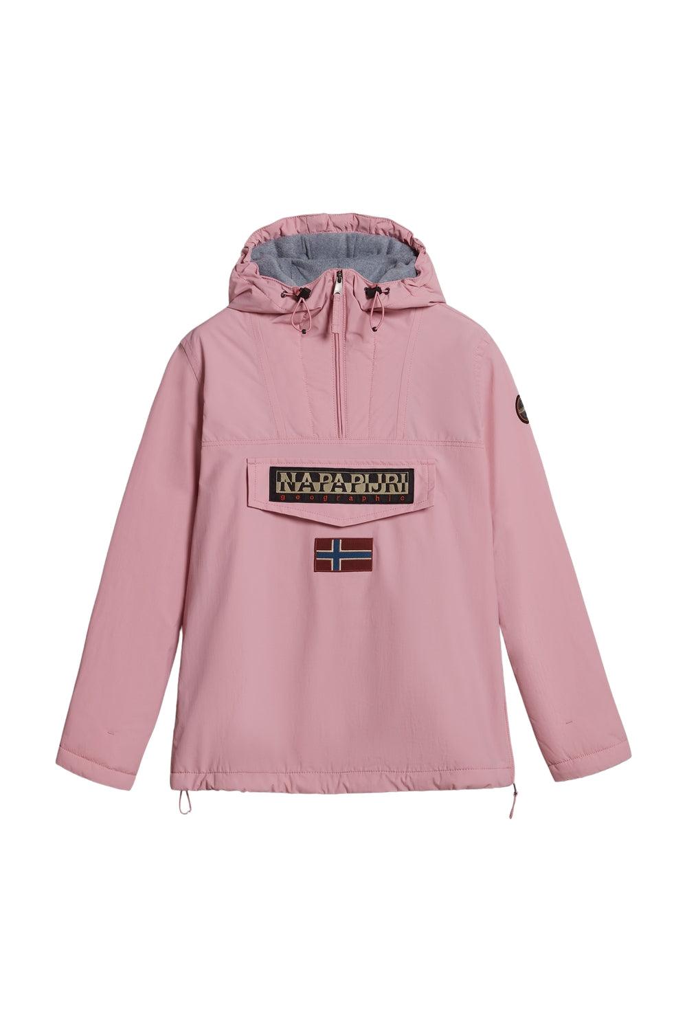 Napapijri-Rainforest W Wint 5 Pink Foxglo-Yağmurluk-6-Milagron.com