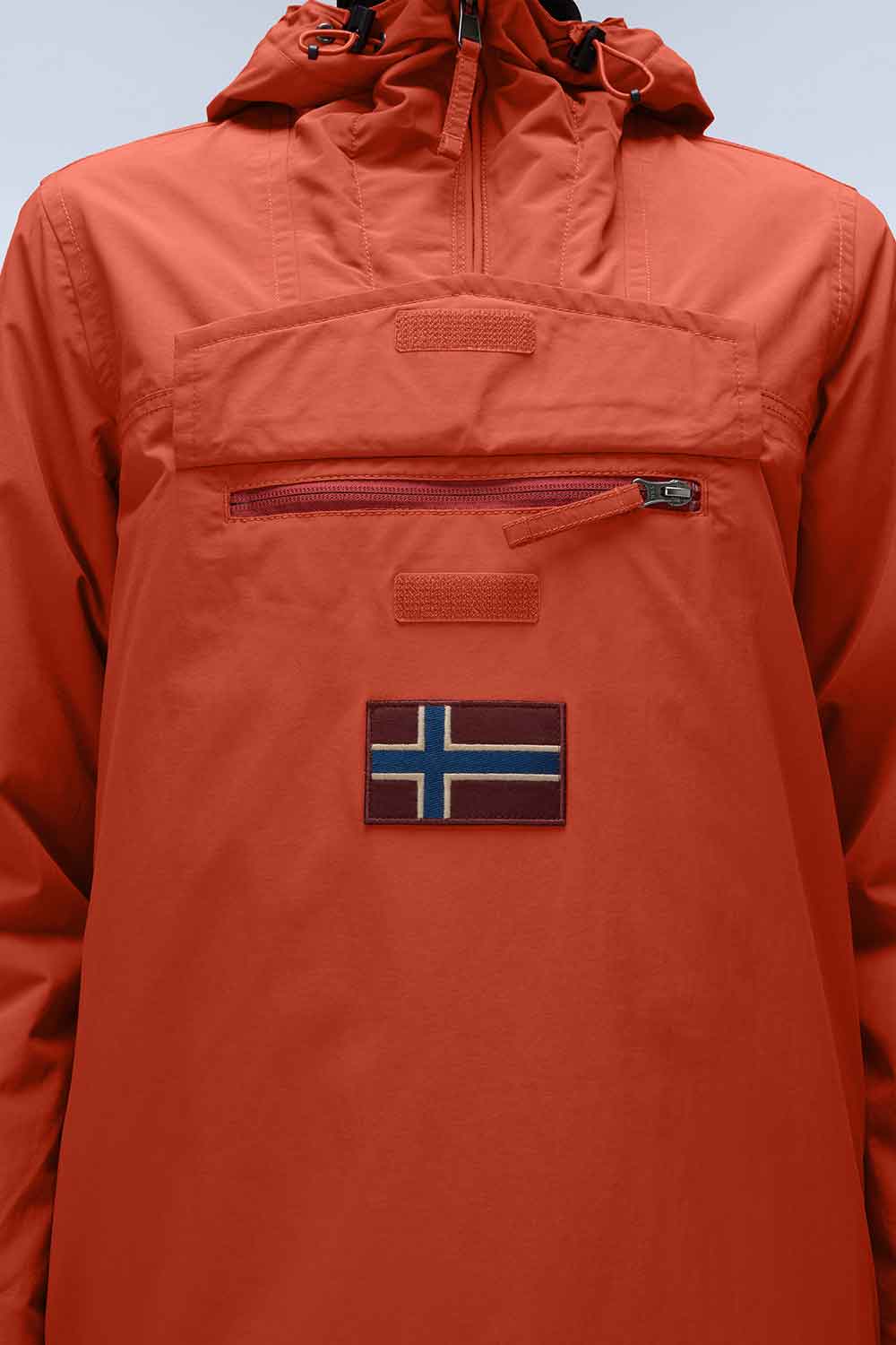 Napapijri-Rainforest W Wint 5 Red Sauce-Yağmurluk-5-Milagron.com