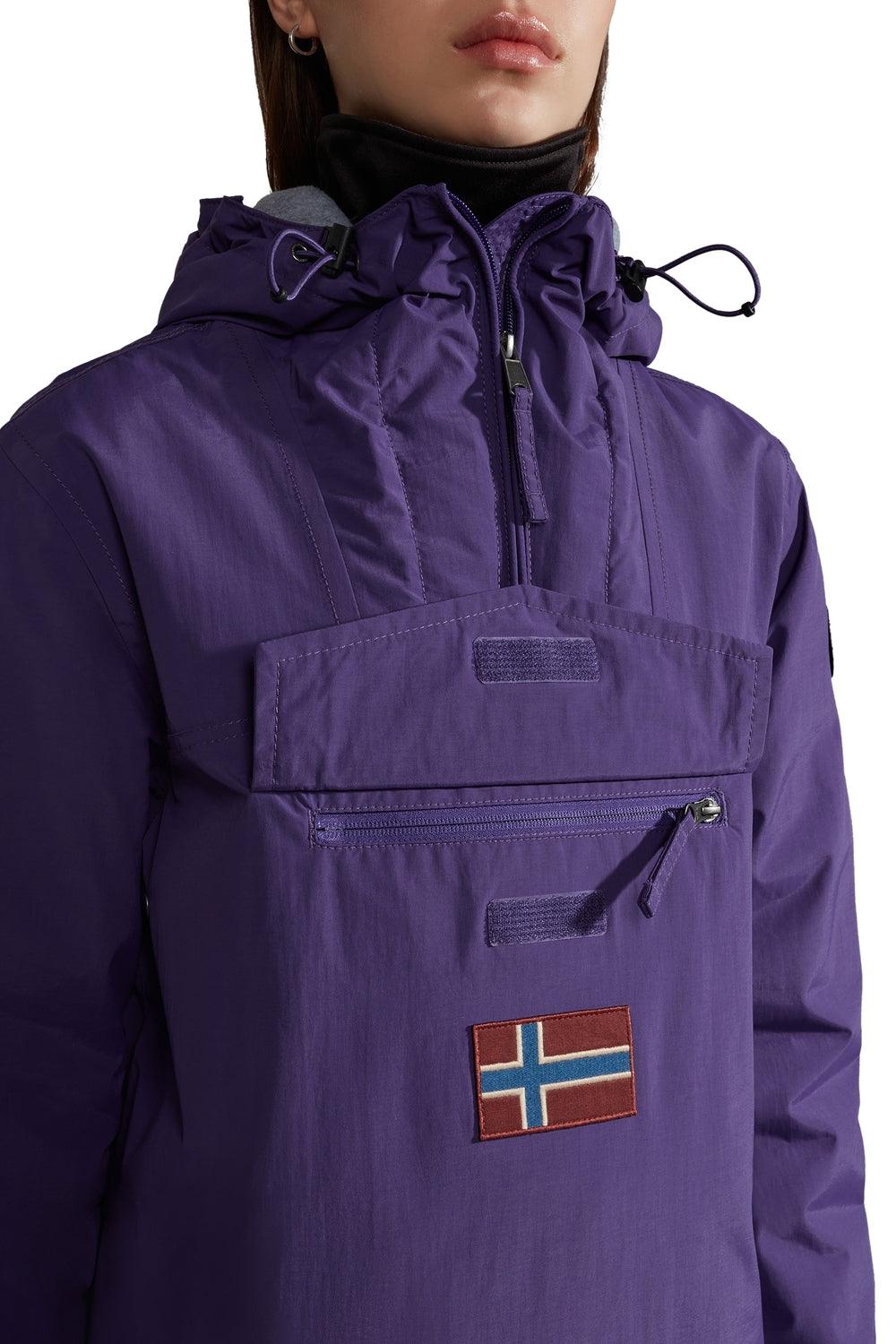 Napapijri-Rainforest W Wint 5 Violet Gothic-Yağmurluk-4-Milagron.com