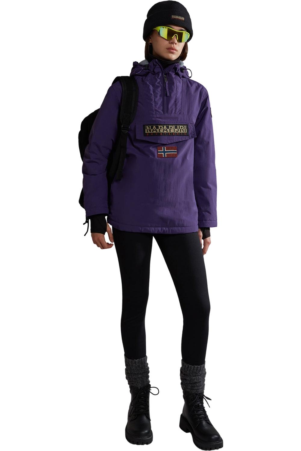 Napapijri-Rainforest W Wint 5 Violet Gothic-Yağmurluk-5-Milagron.com