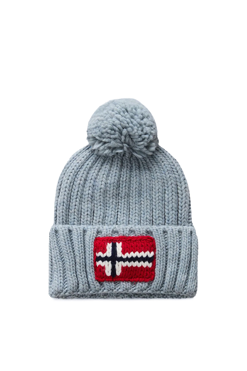 Semiury 5 Faded Denim Ponponlu Mavi Bere - 0