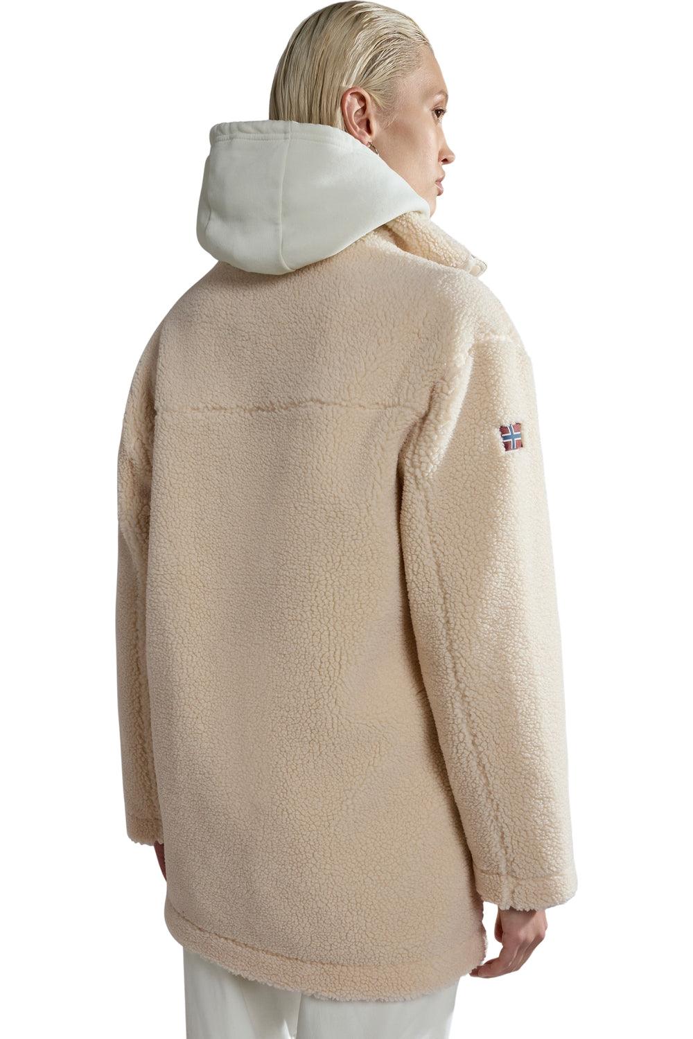 Napapijri-T-Astrolabe W Whitecap Gray-Sweatshirts & Hoodies-2-Milagron.com