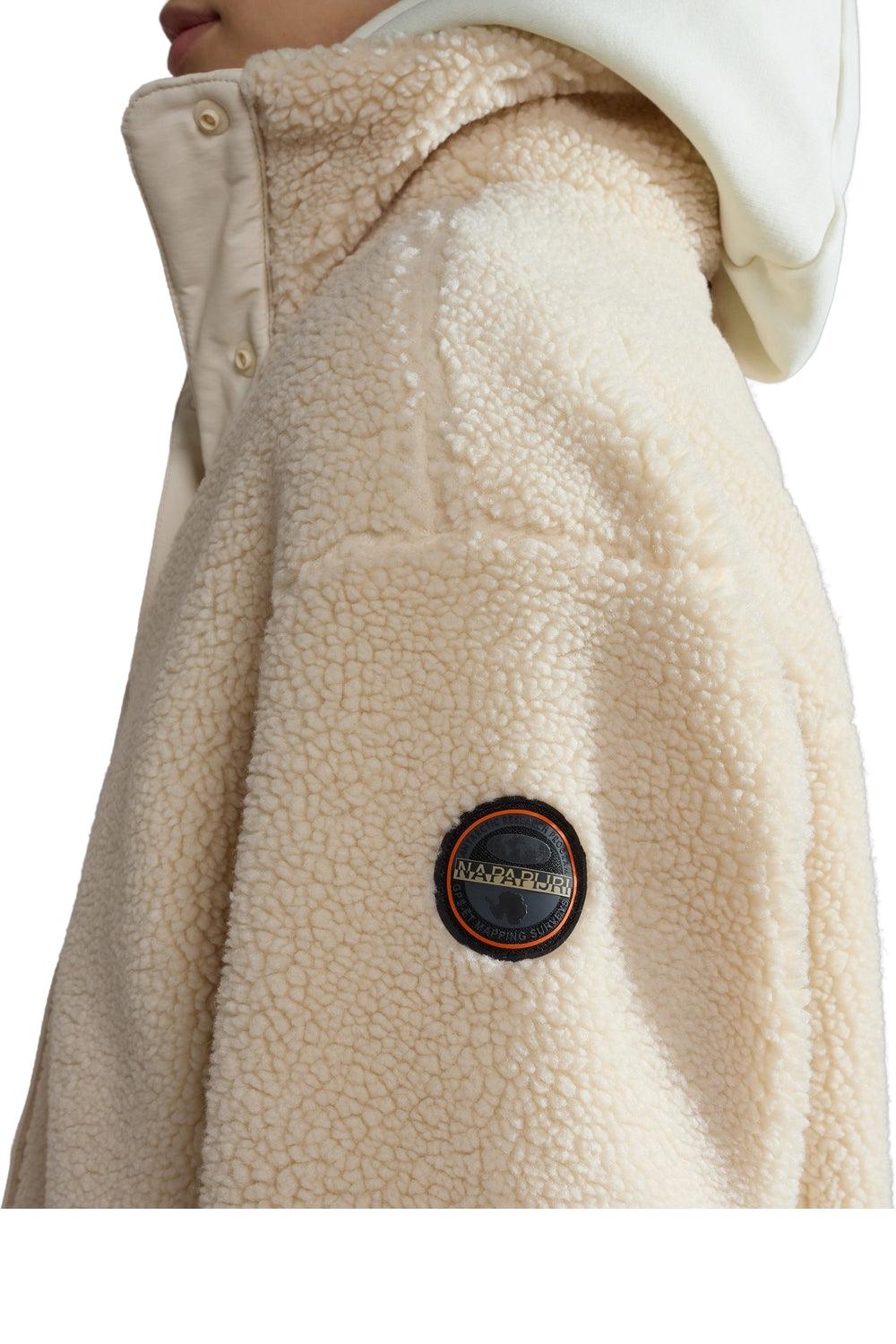 Napapijri-T-Astrolabe W Whitecap Gray-Sweatshirts & Hoodies-4-Milagron.com