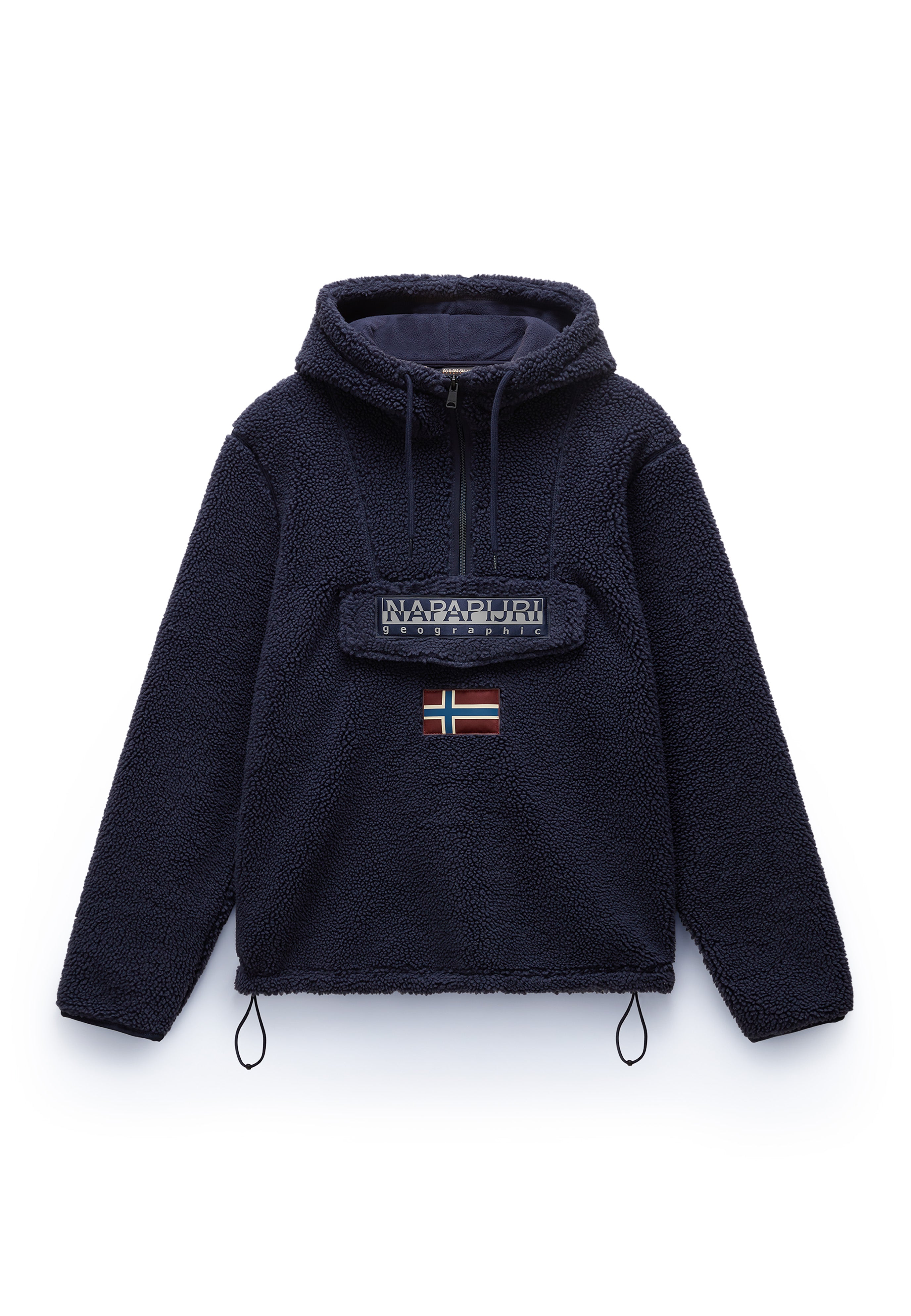 Napapijri-T-Burgee Curly Blue Marine-Mont-1-Milagron.com